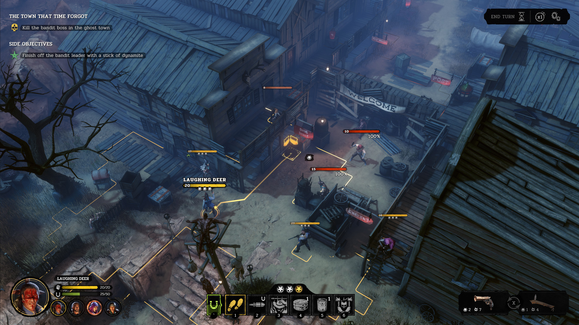 Скриншот: Hard West 2
