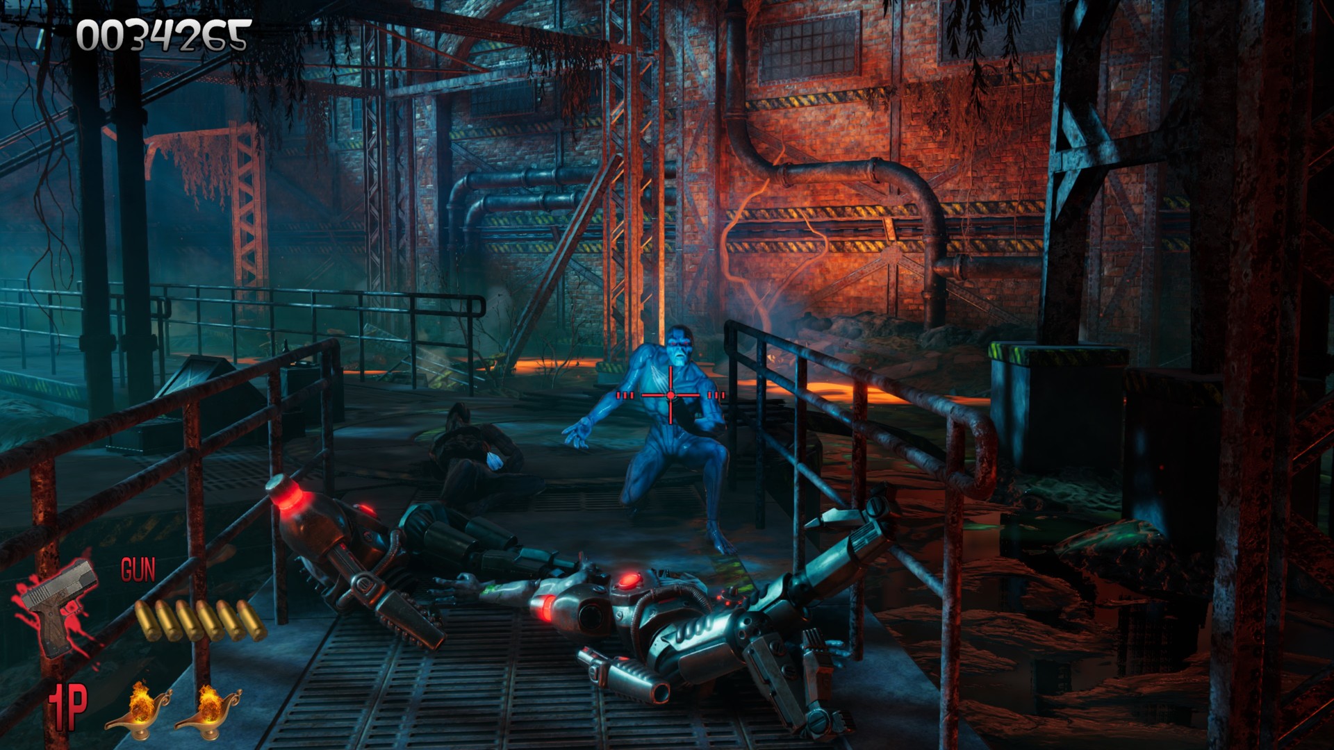 Скриншот: THE HOUSE OF THE DEAD: Remake