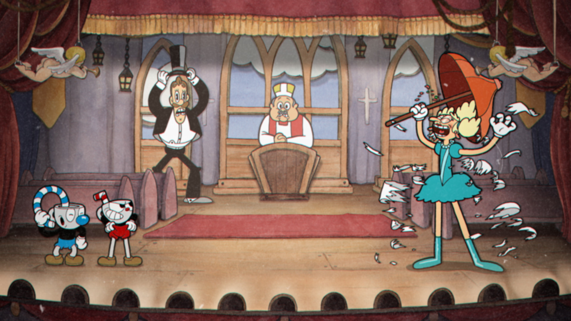 Скриншот: Cuphead