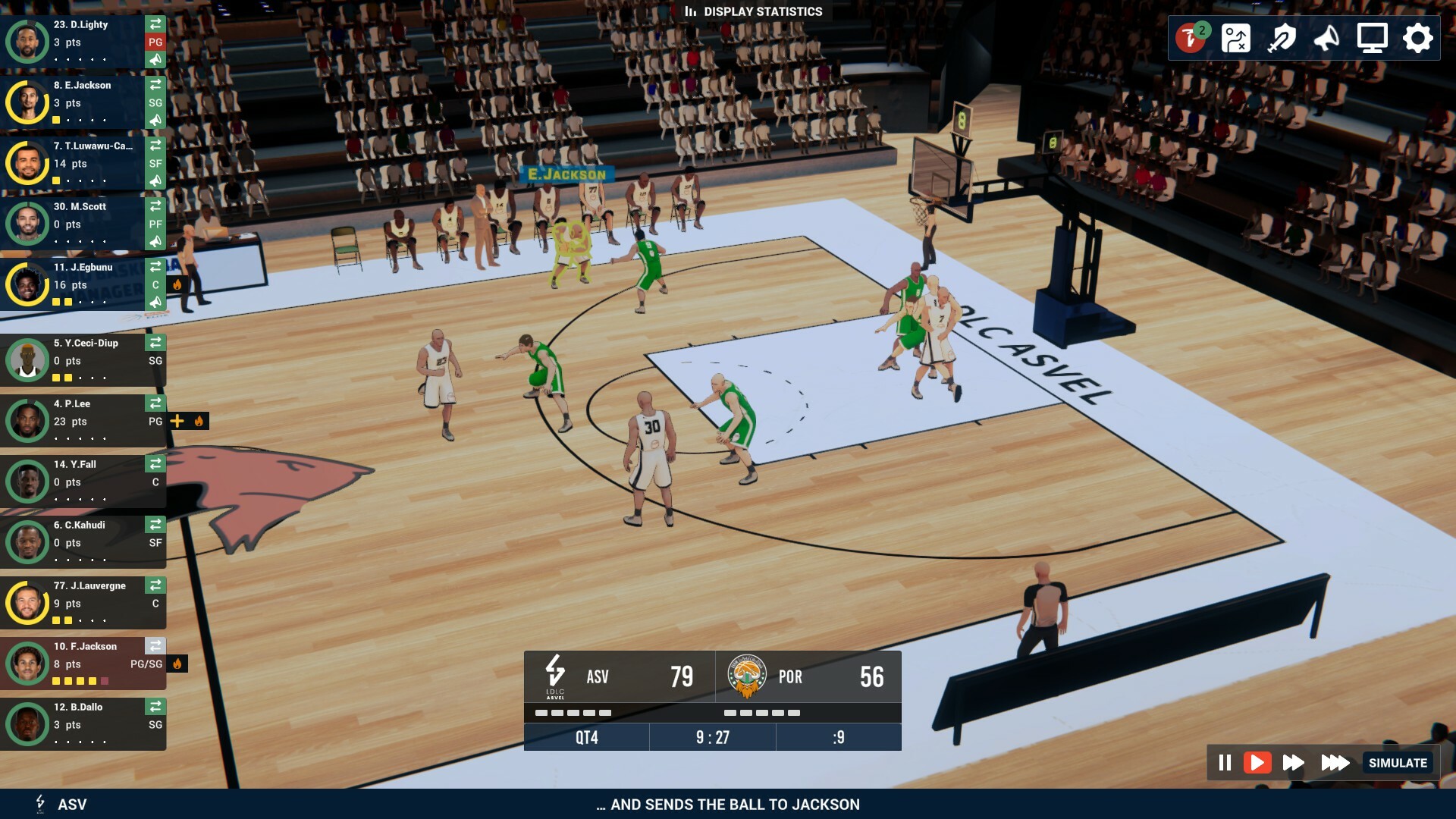 Скриншот: Pro Basketball Manager 2024