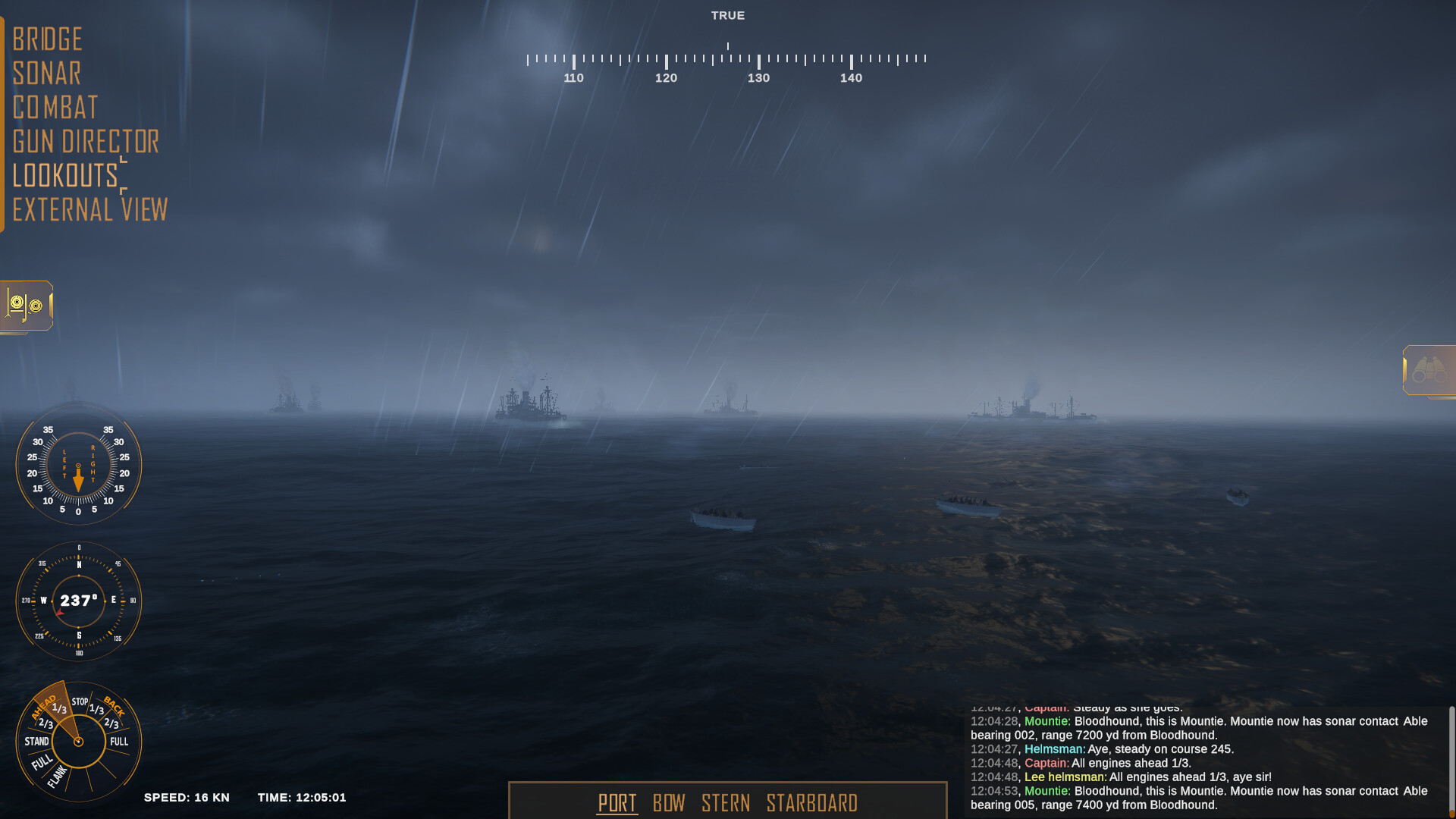Скриншот: Destroyer: The U-Boat Hunter