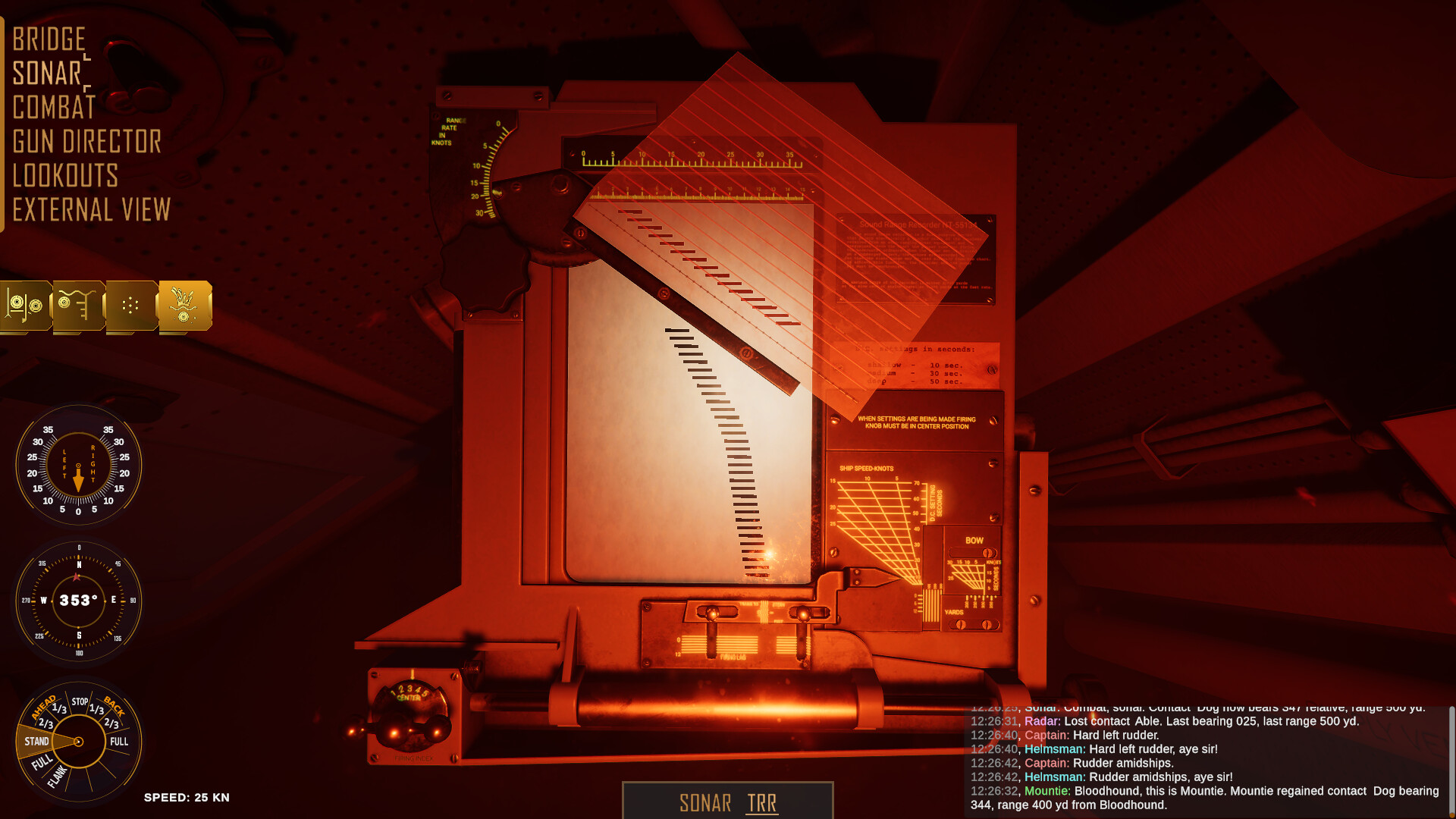 Скриншот: Destroyer: The U-Boat Hunter