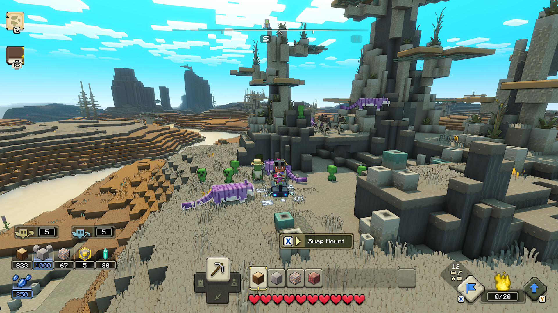 Скриншот: Minecraft Legends