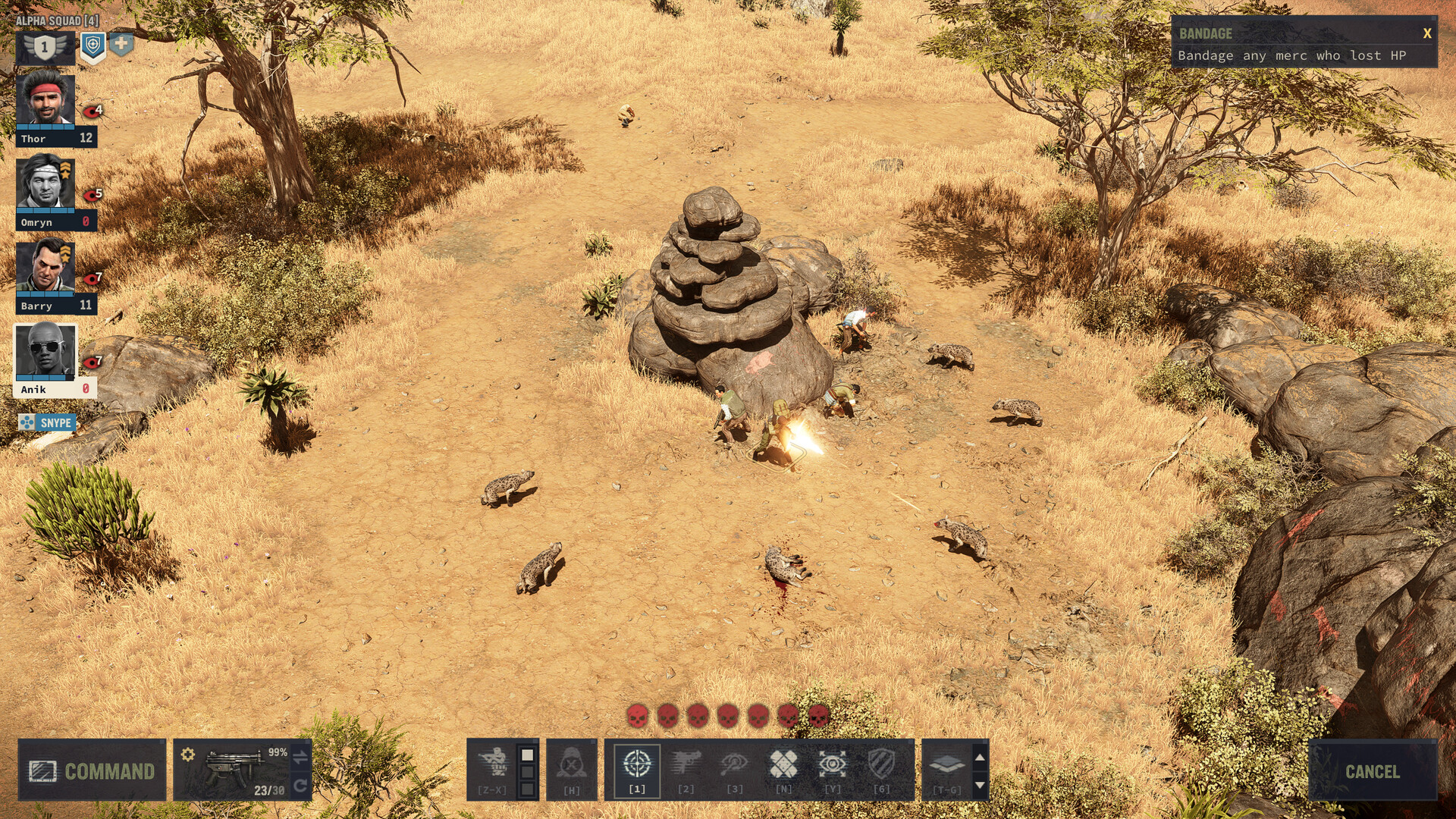 Скриншот: Jagged Alliance 3
