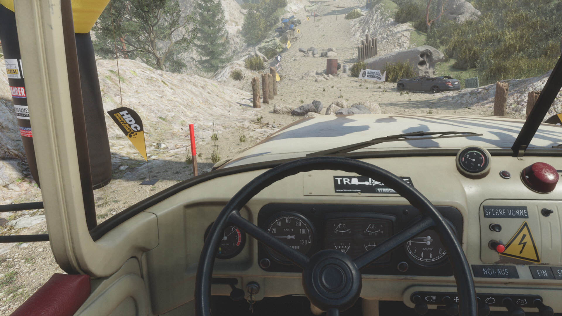 Скриншот: Offroad Truck Simulator: Heavy Duty Challenge®