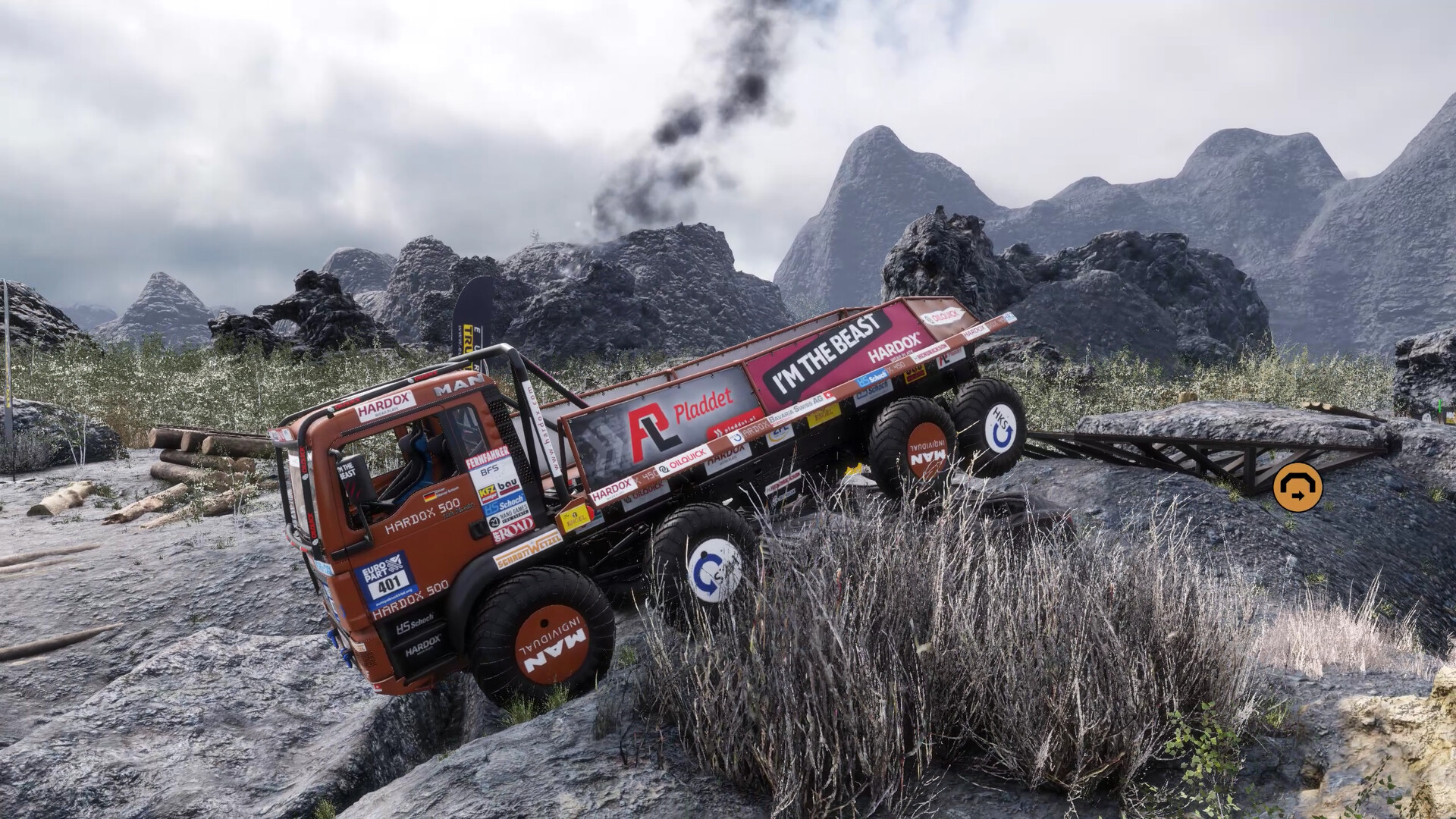 Скриншот: Offroad Truck Simulator: Heavy Duty Challenge®