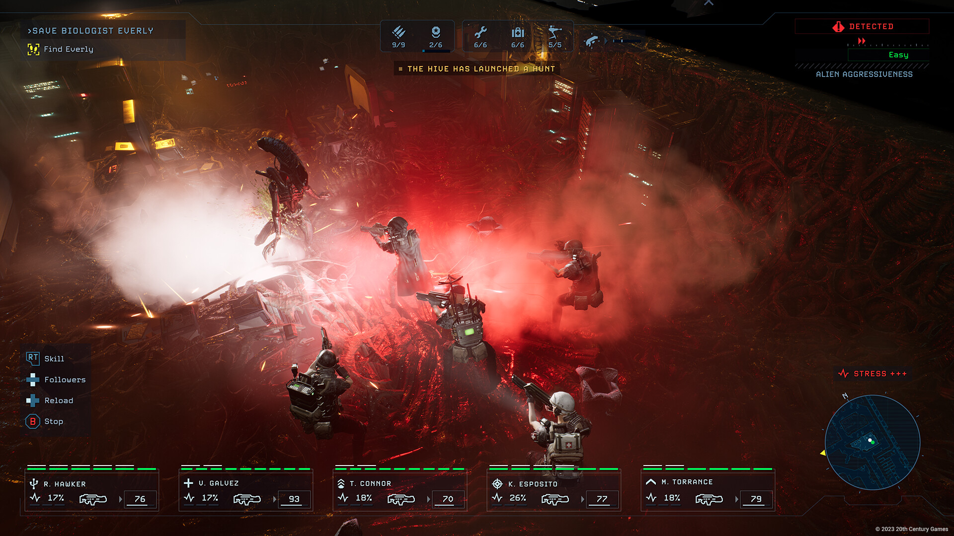 Скриншот: Aliens: Dark Descent