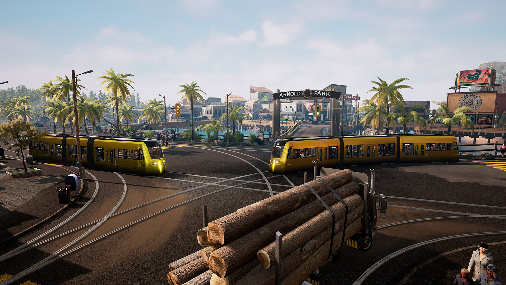 Скриншот: Tram Simulator Urban Transit