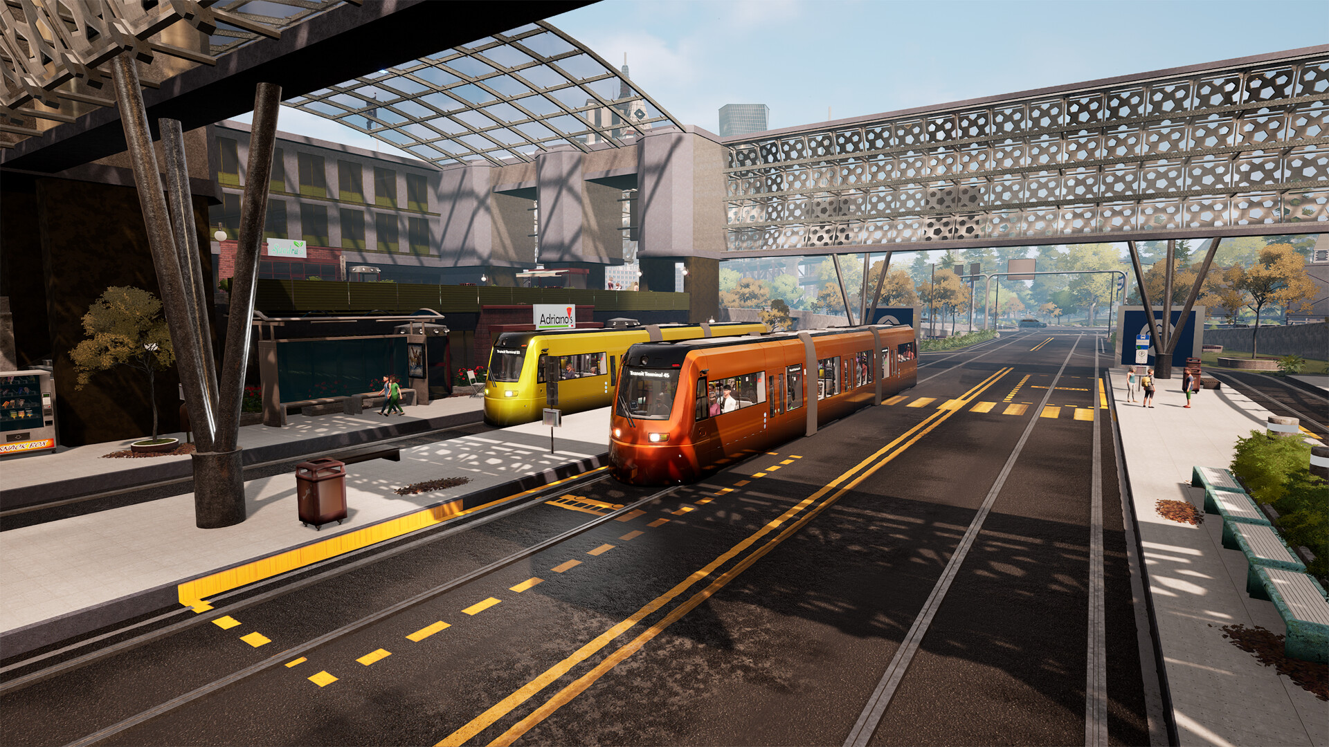 Скриншот: Tram Simulator Urban Transit