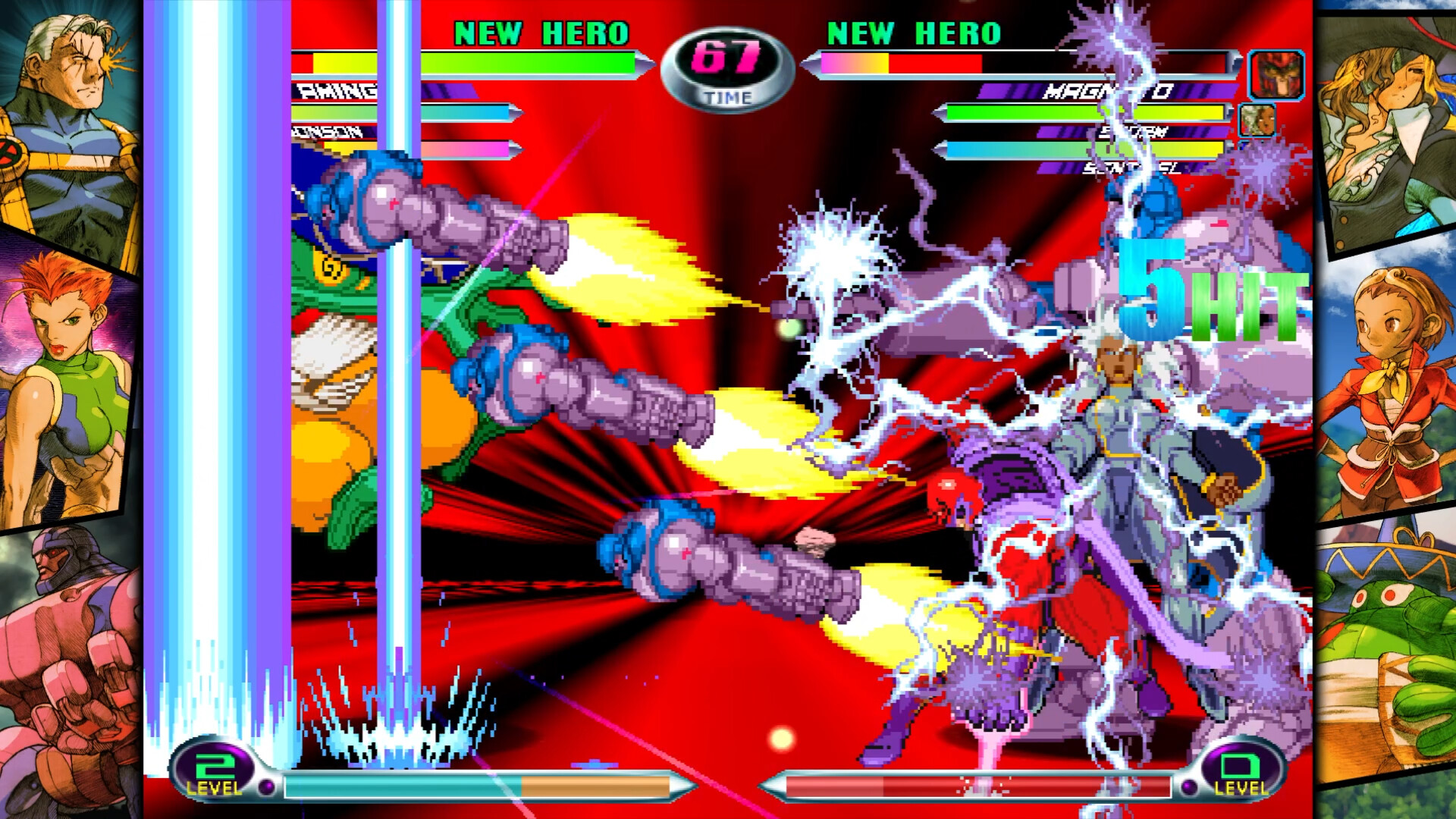 Скриншот: MARVEL vs. CAPCOM Fighting Collection: Arcade Classics
