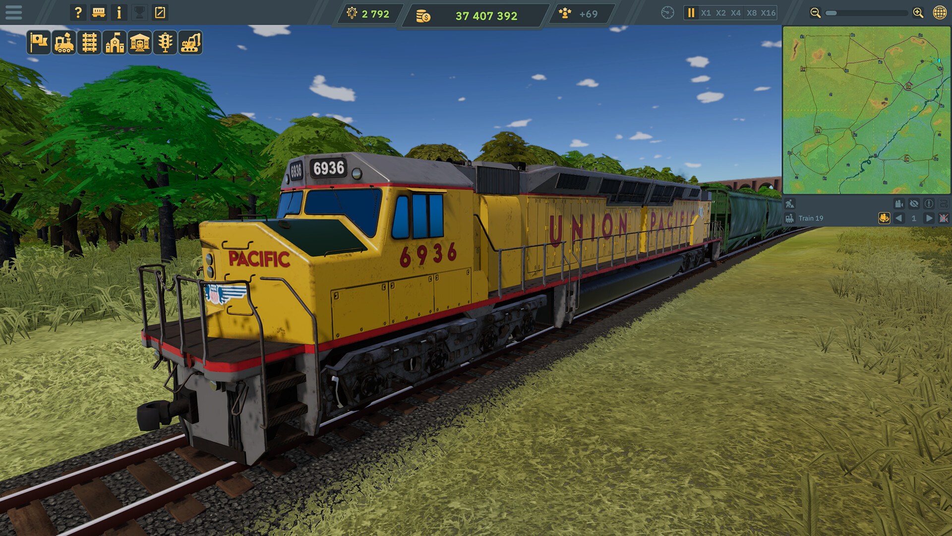 Скриншот: Train World