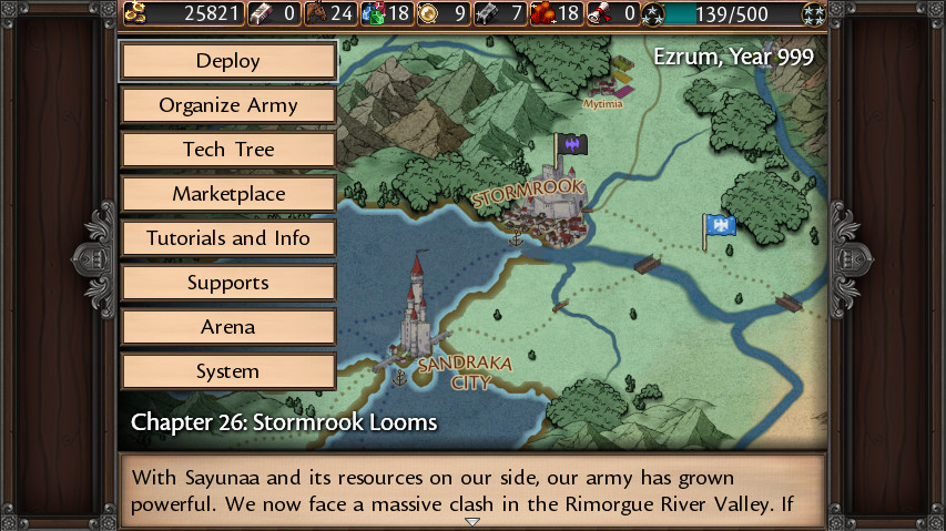 Скриншот: Symphony of War: The Nephilim Saga
