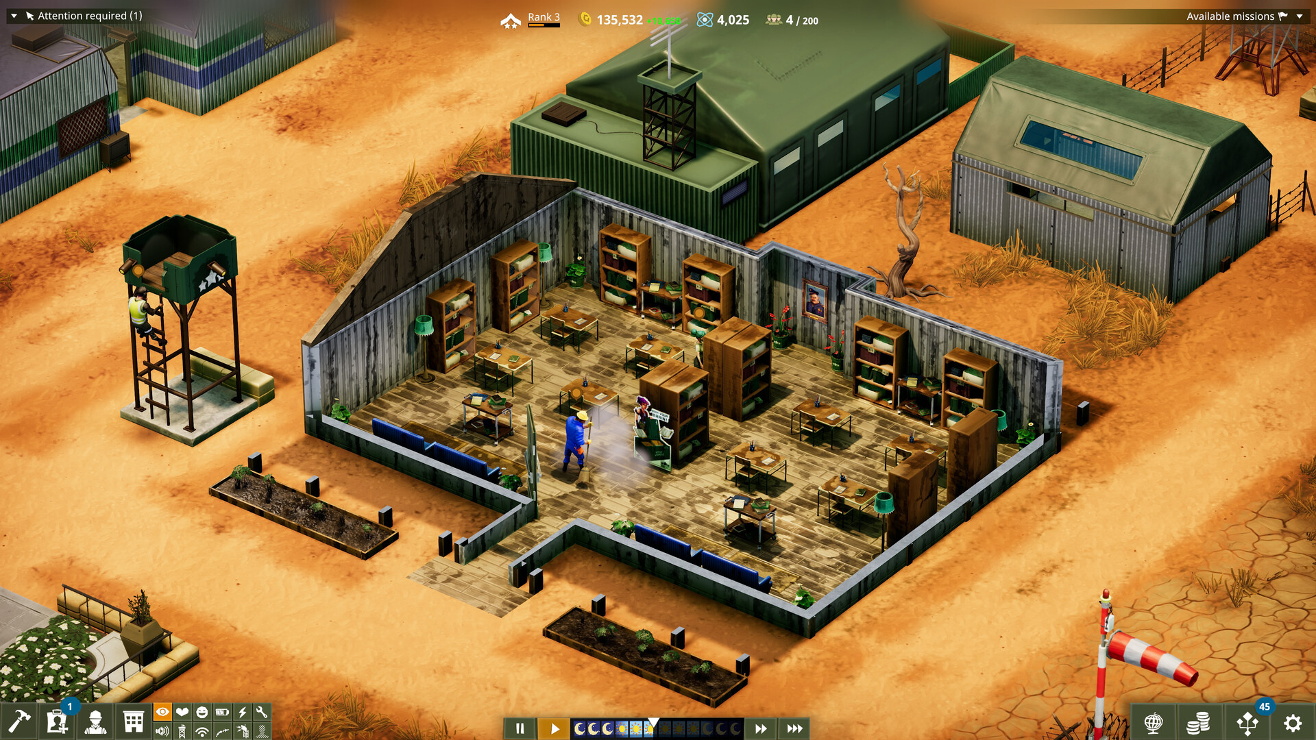 Скриншот: One Military Camp