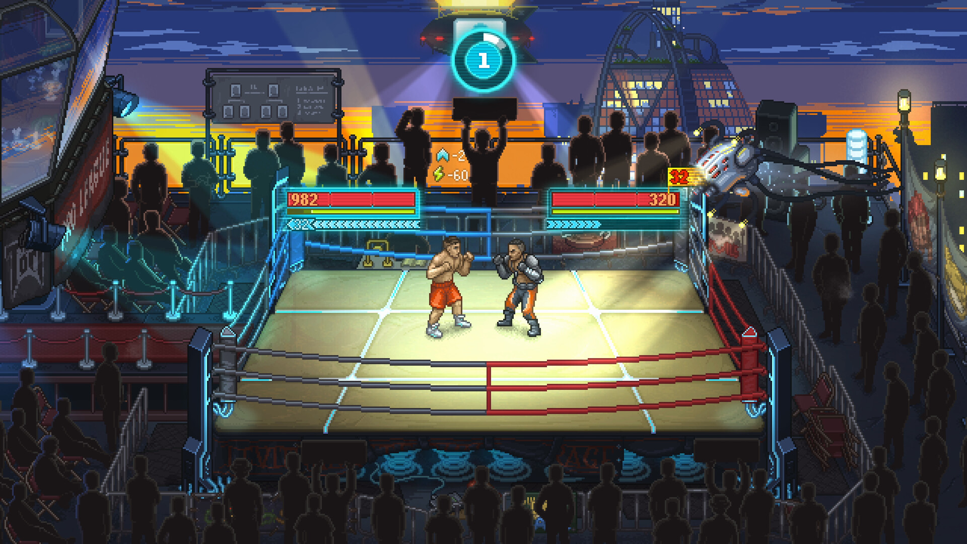 Скриншот: Punch Club 2: Fast Forward