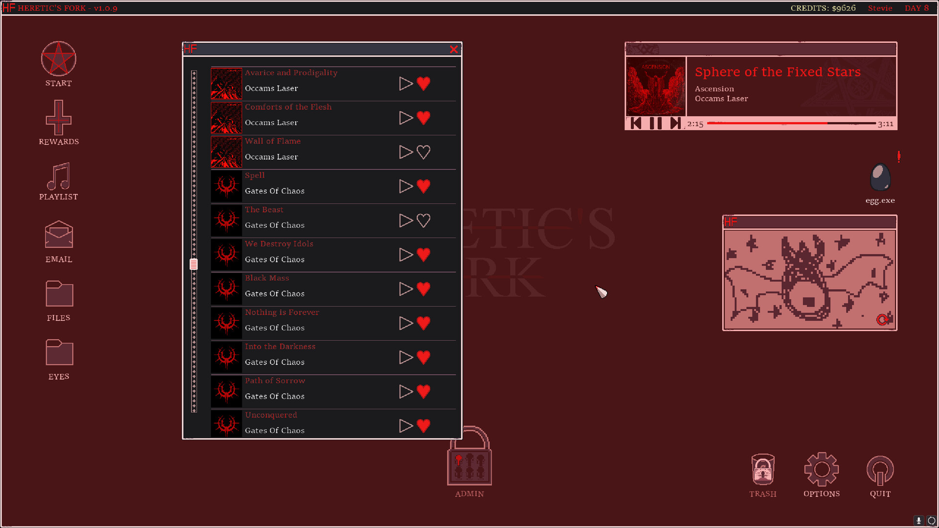 Скриншот: Heretic's Fork