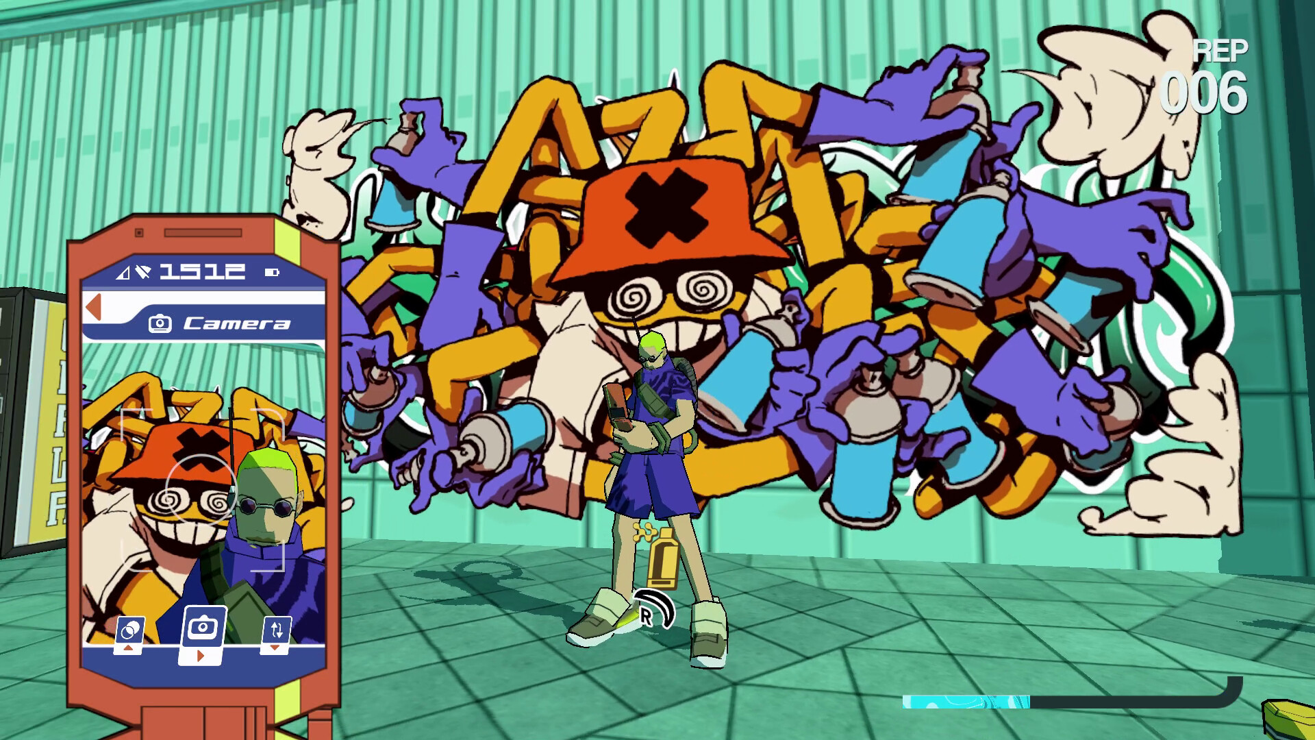 Скриншот: Bomb Rush Cyberfunk