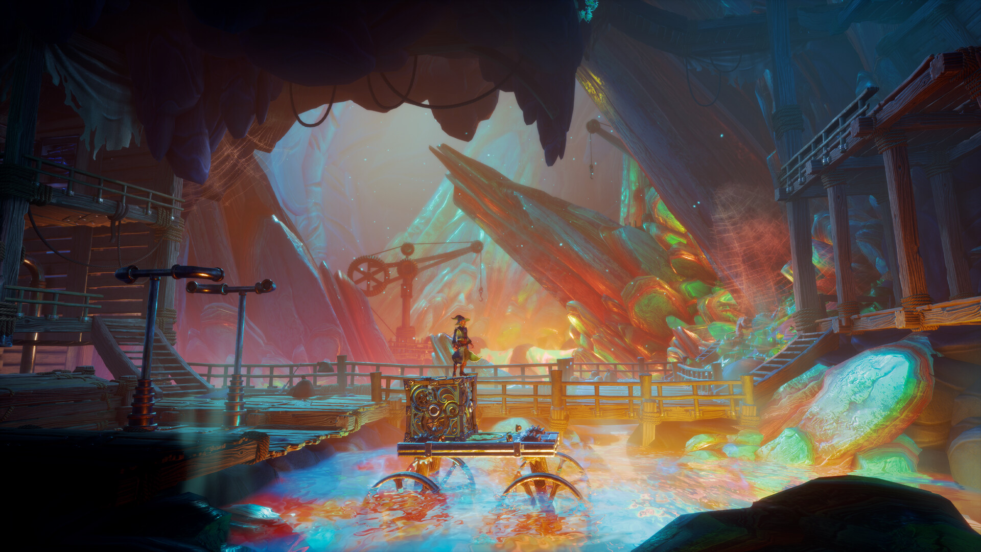 Скриншот: Trine 5: A Clockwork Conspiracy