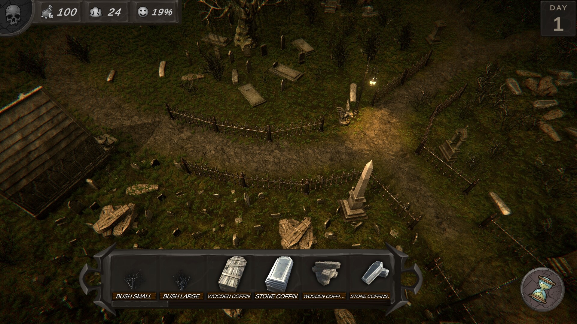 Скриншот: Graveyard Architect