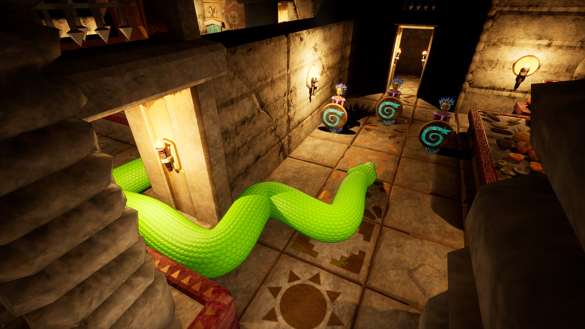 Скриншот: Temple Of Snek