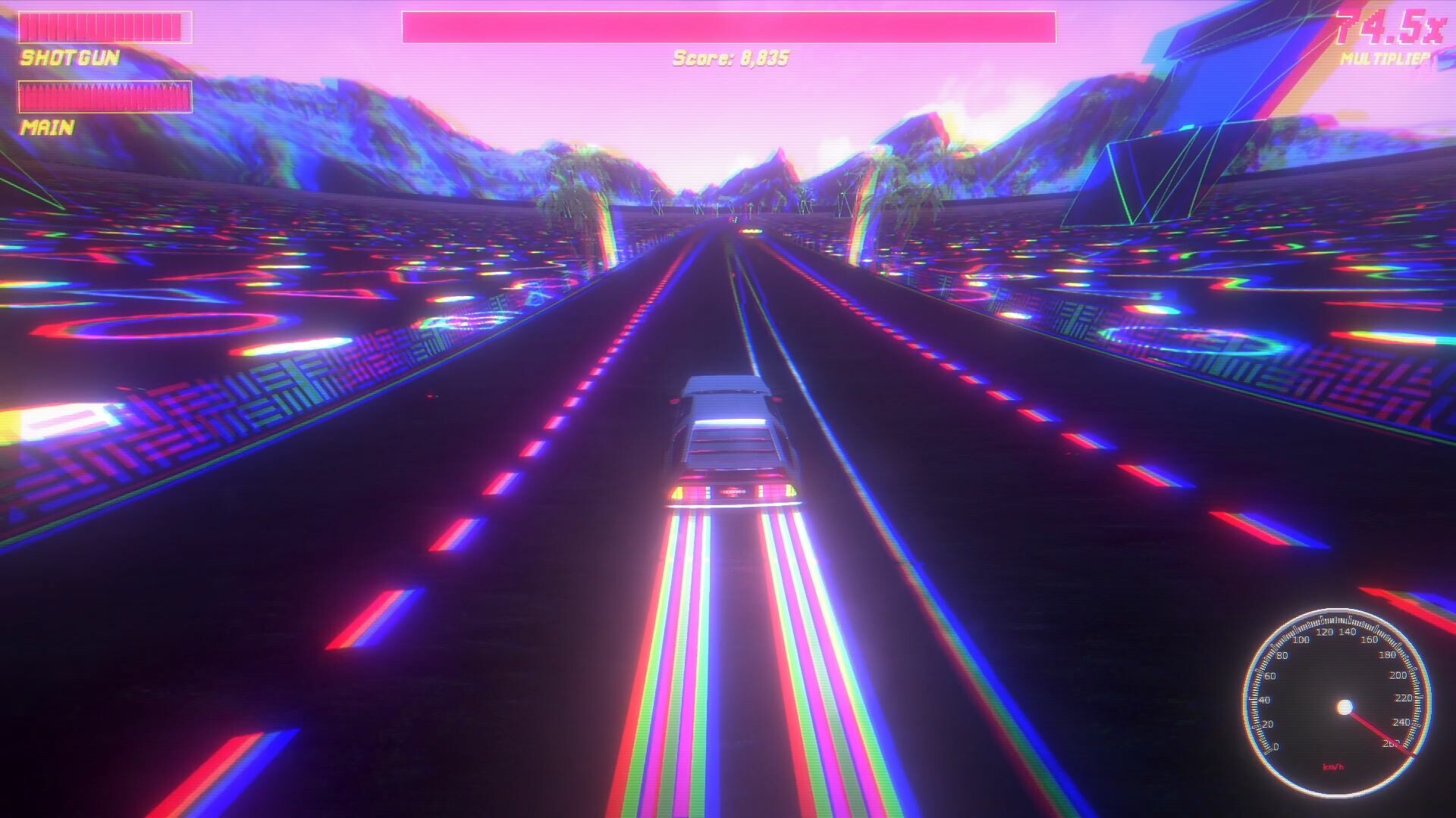 Скриншот: Synthwave FURY