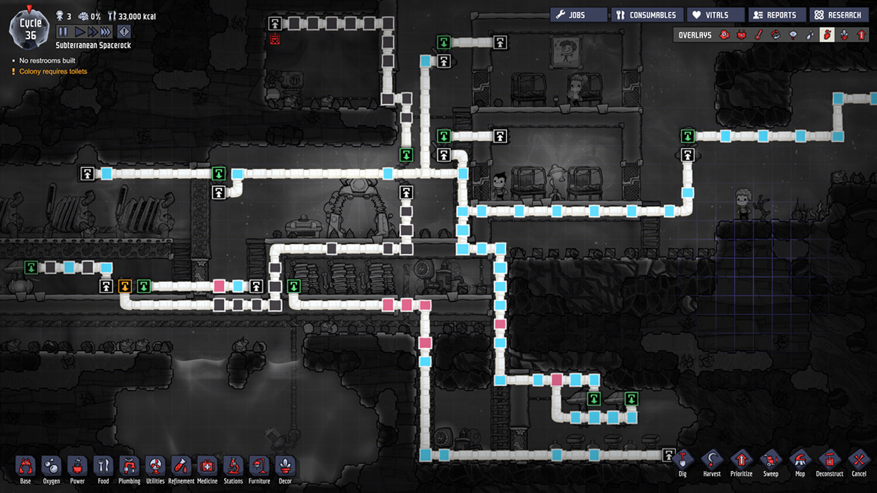 Скриншот: Oxygen Not Included