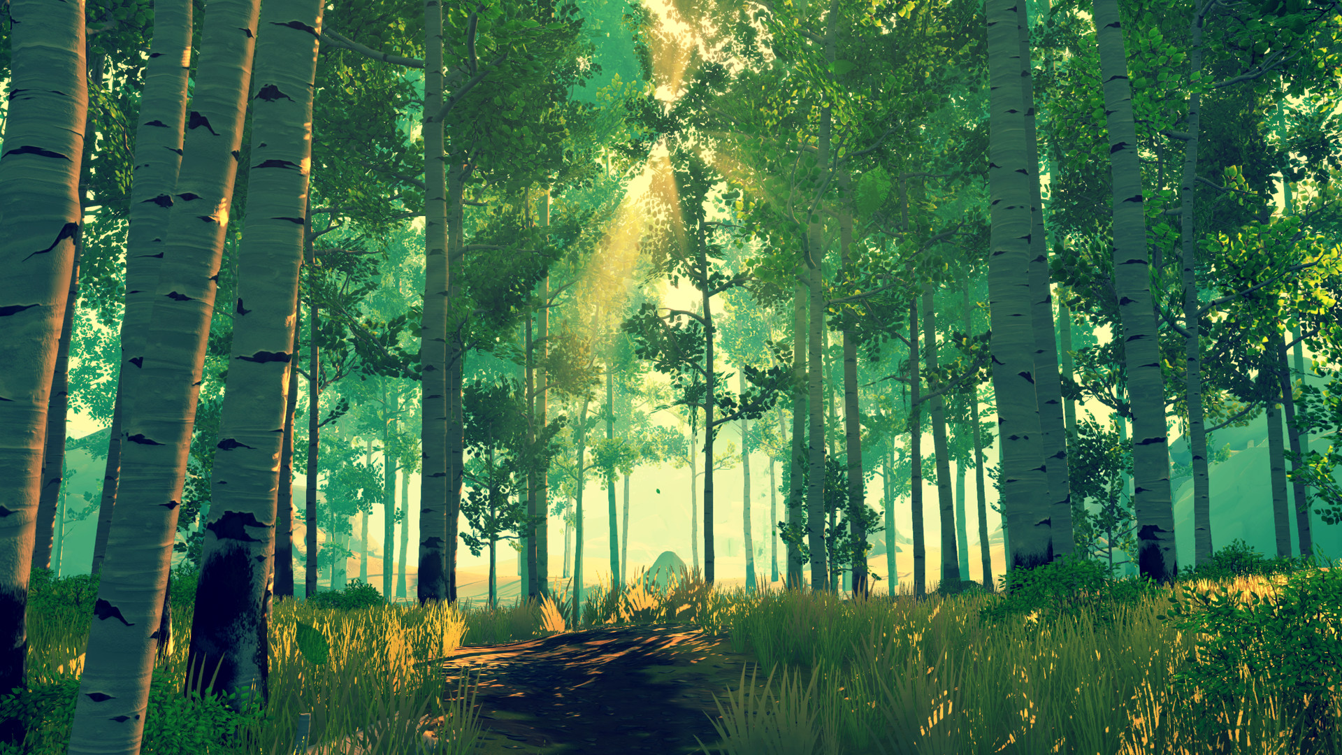 Скриншот: Firewatch