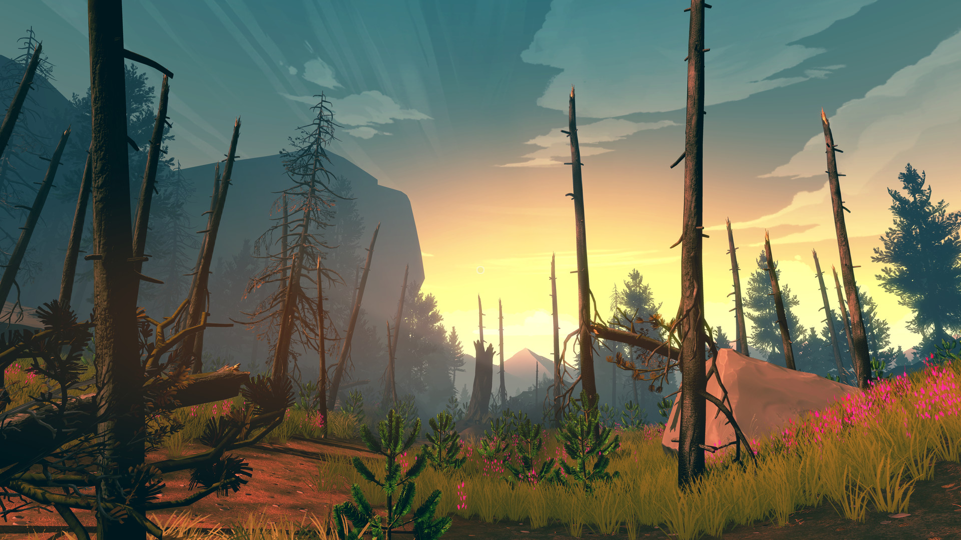 Скриншот: Firewatch
