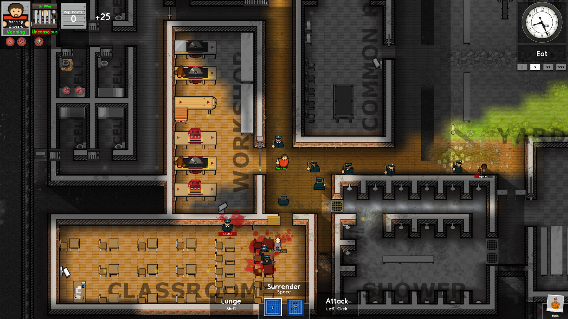 Скриншот: Prison Architect
