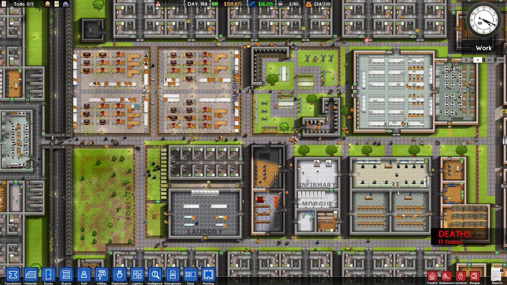 Скриншот: Prison Architect