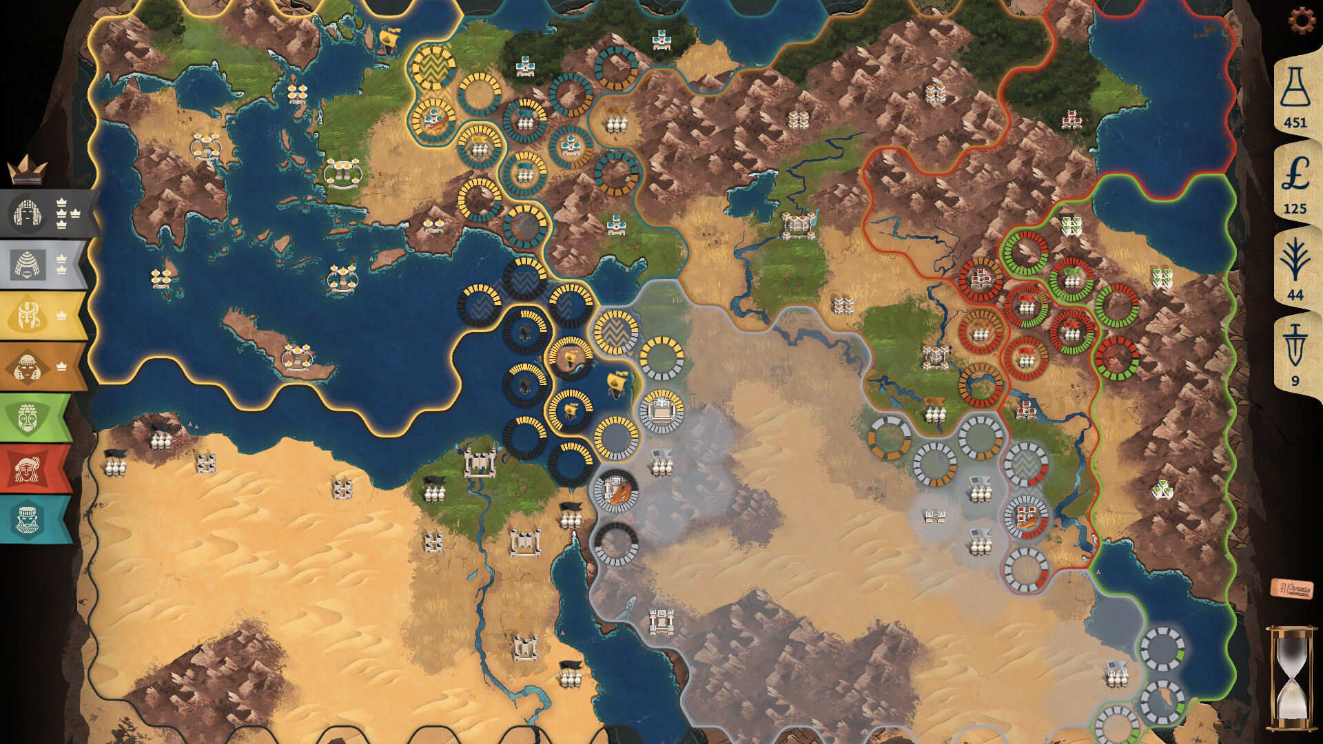 Скриншот: Ozymandias: Bronze Age Empire Sim