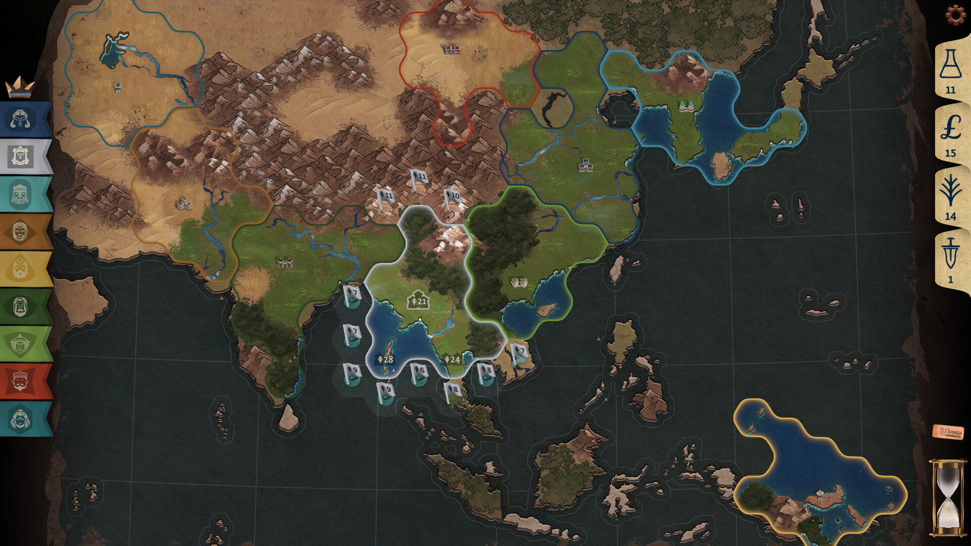 Скриншот: Ozymandias: Bronze Age Empire Sim