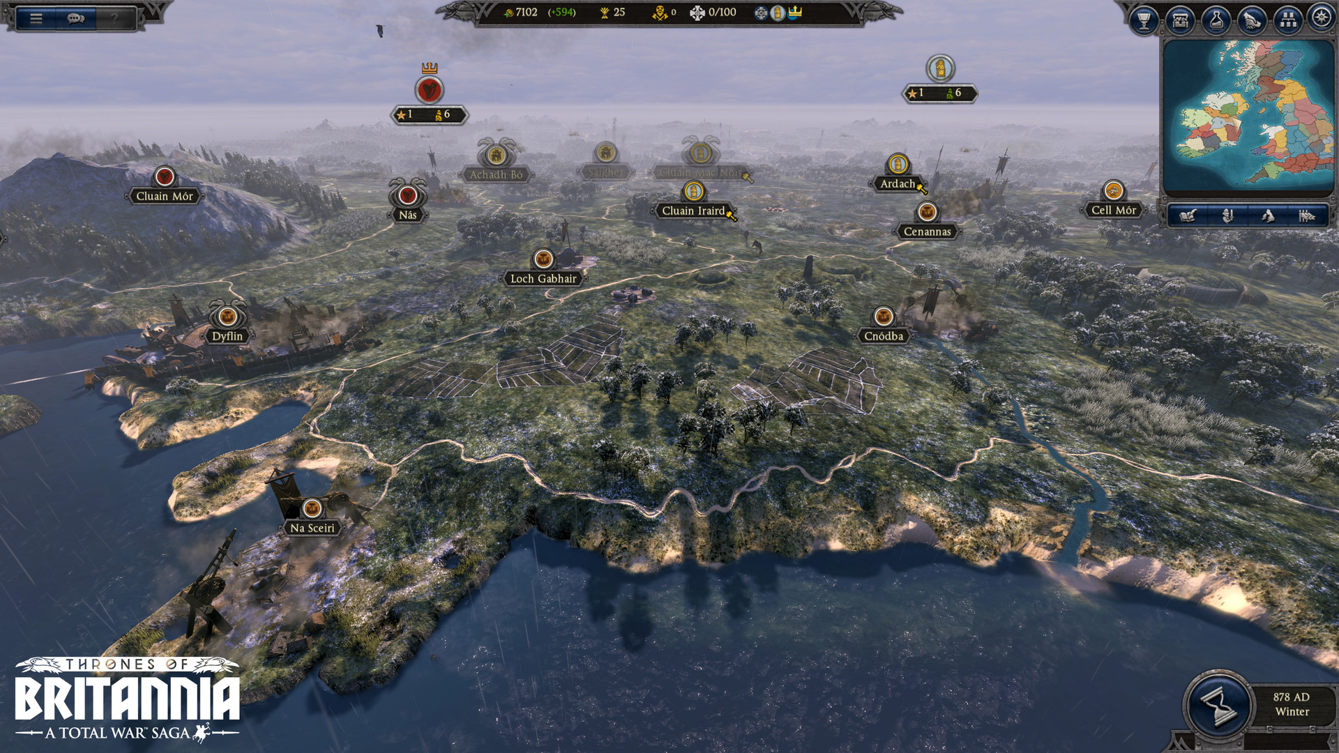 Скриншот: A Total War Saga: THRONES OF BRITANNIA