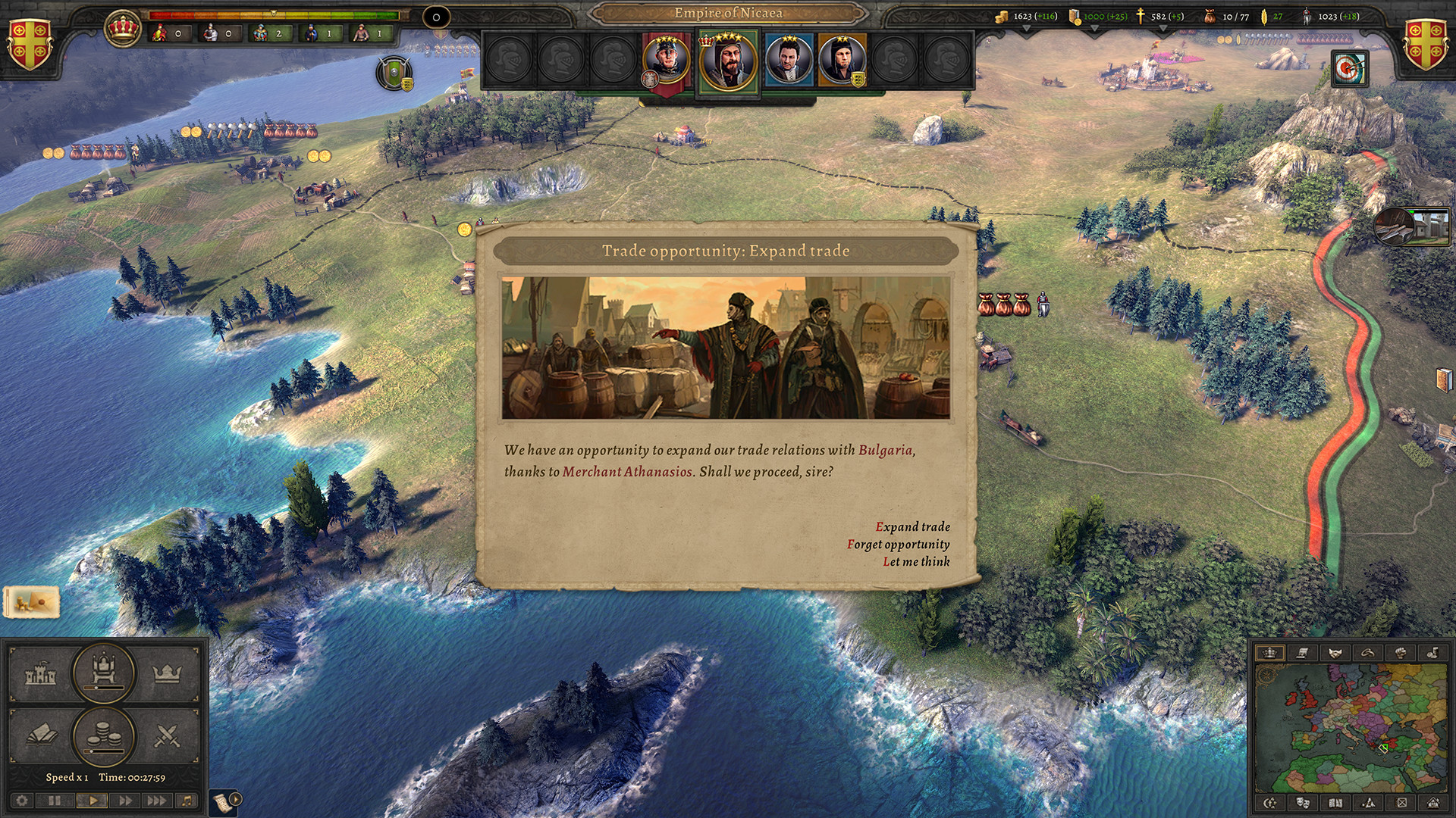 Скриншот: Knights of Honor II: Sovereign