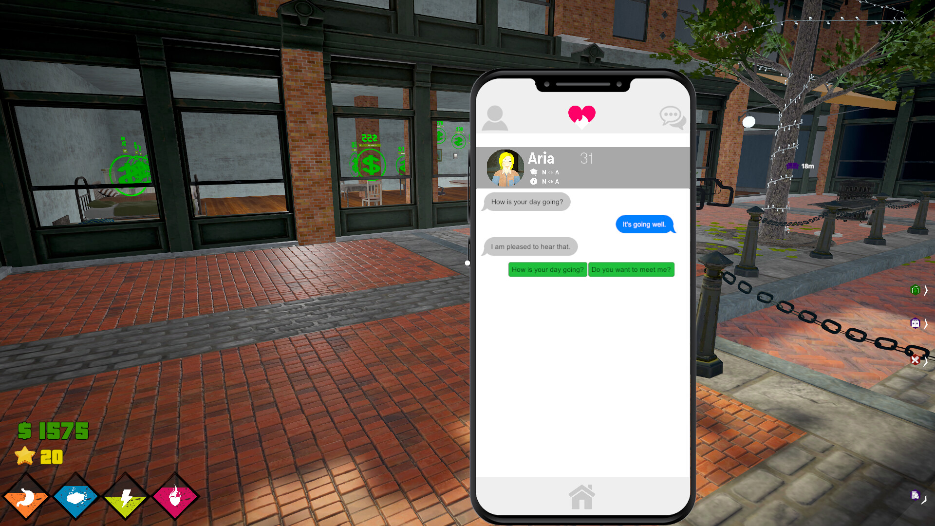 Скриншот: Dating Simulator