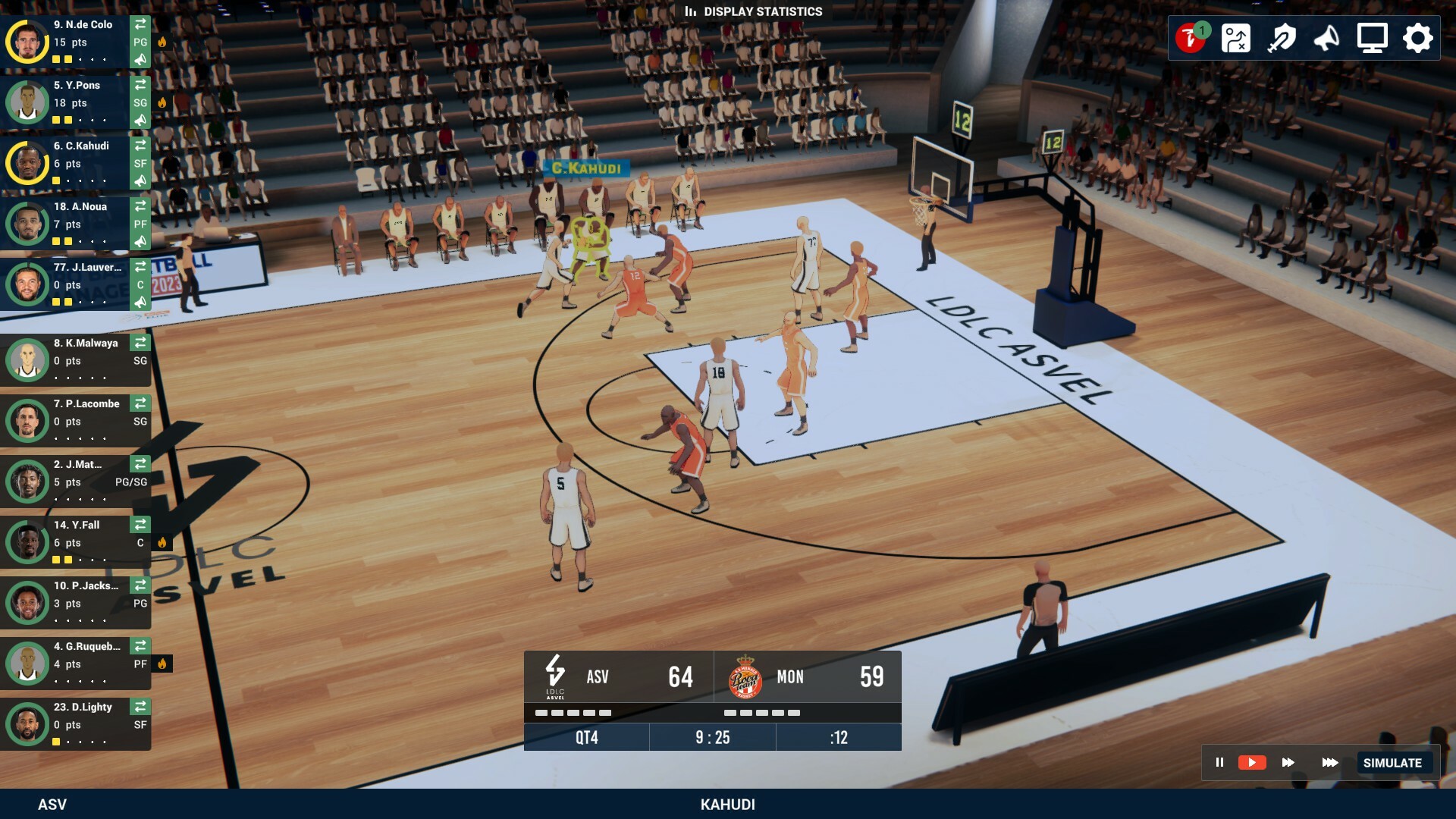Скриншот: Pro Basketball Manager 2023