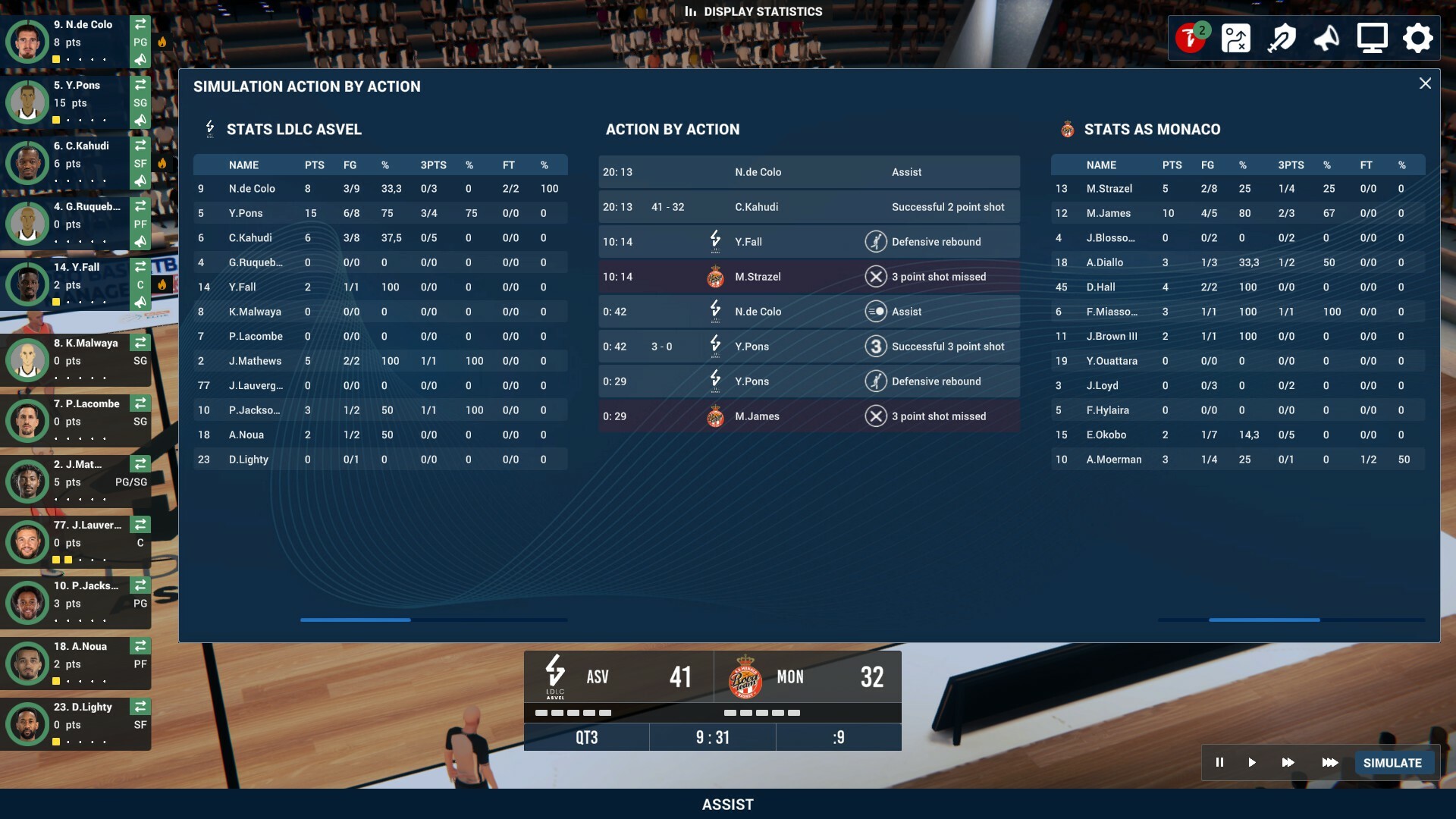 Скриншот: Pro Basketball Manager 2023