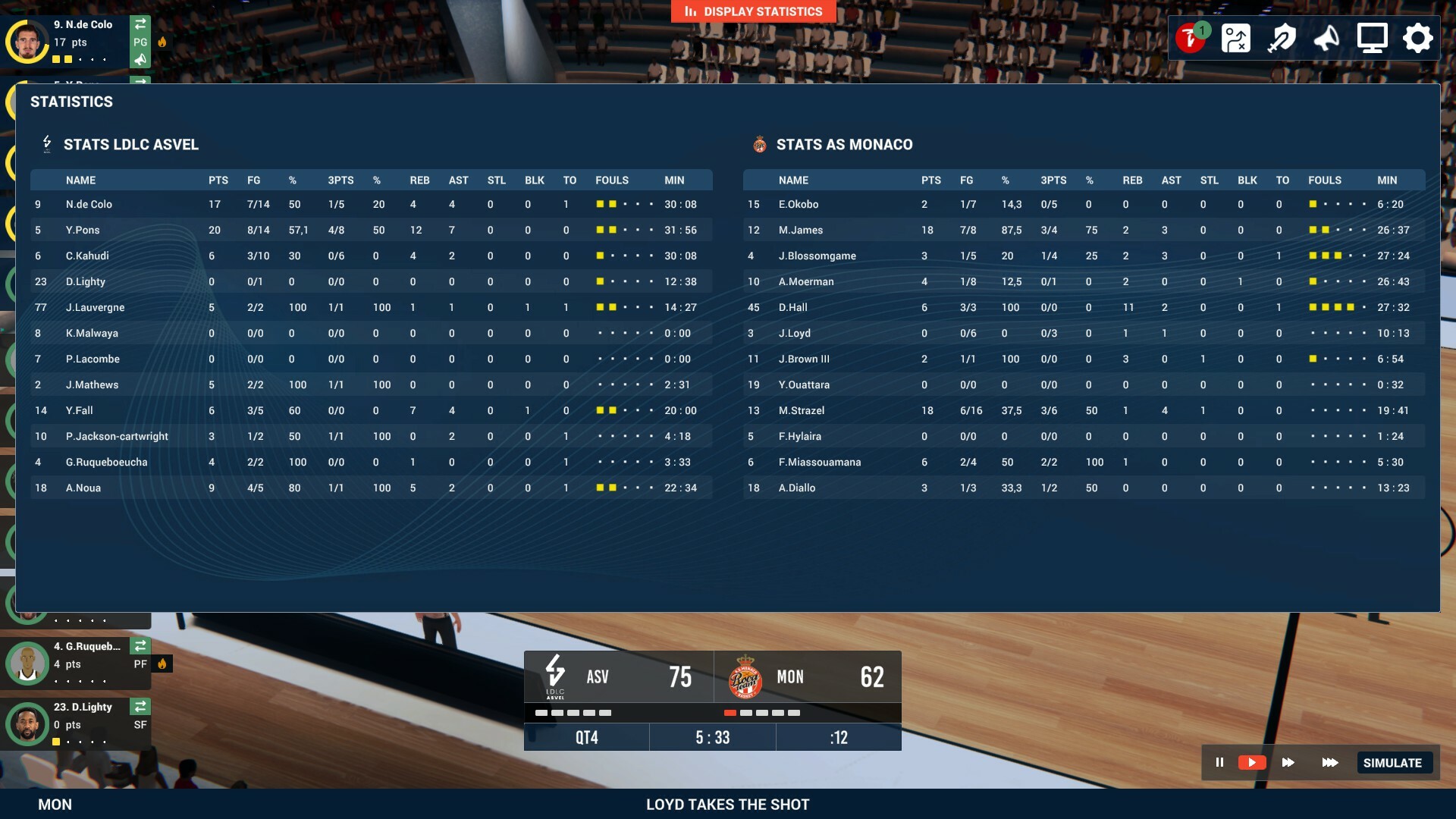 Скриншот: Pro Basketball Manager 2023