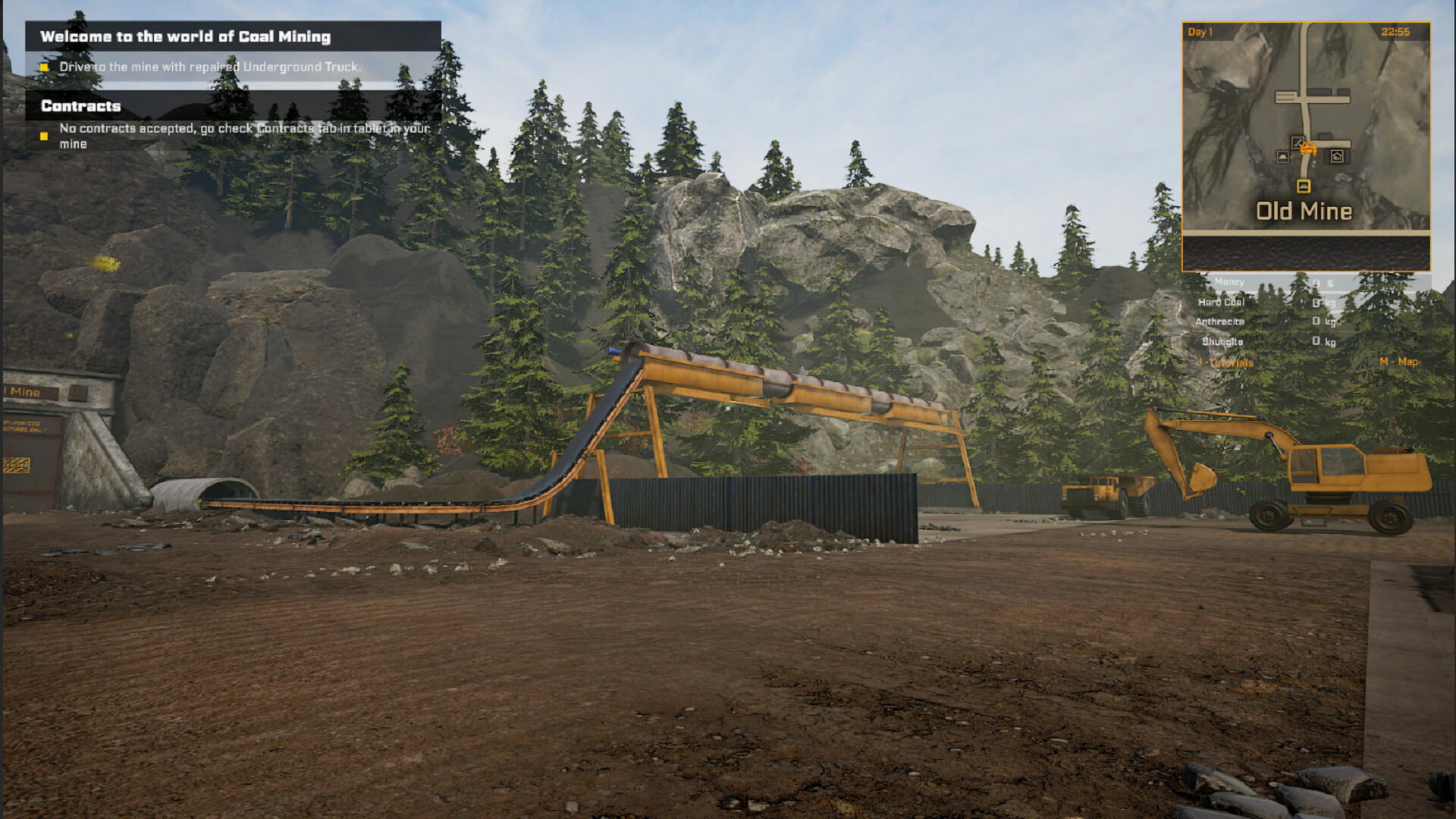 Скриншот: Coal Mining Simulator