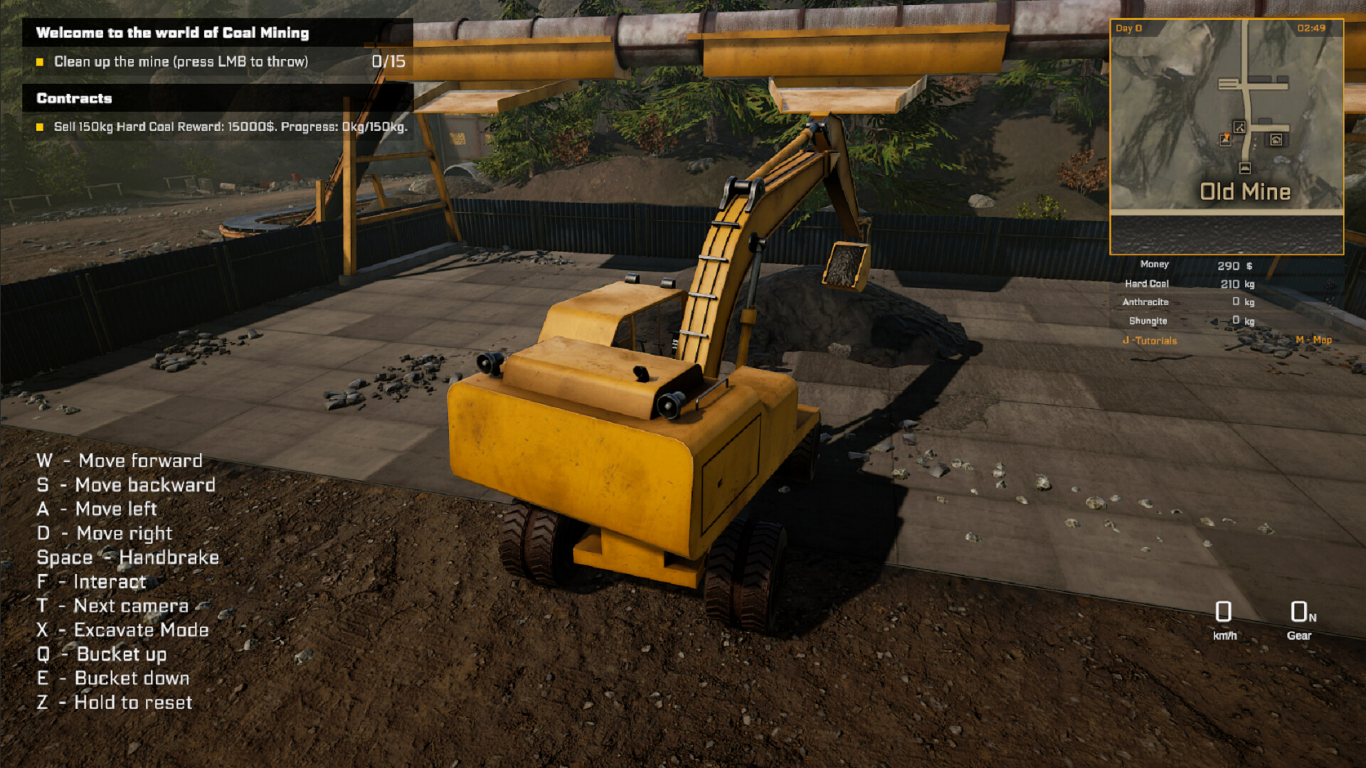 Скриншот: Coal Mining Simulator