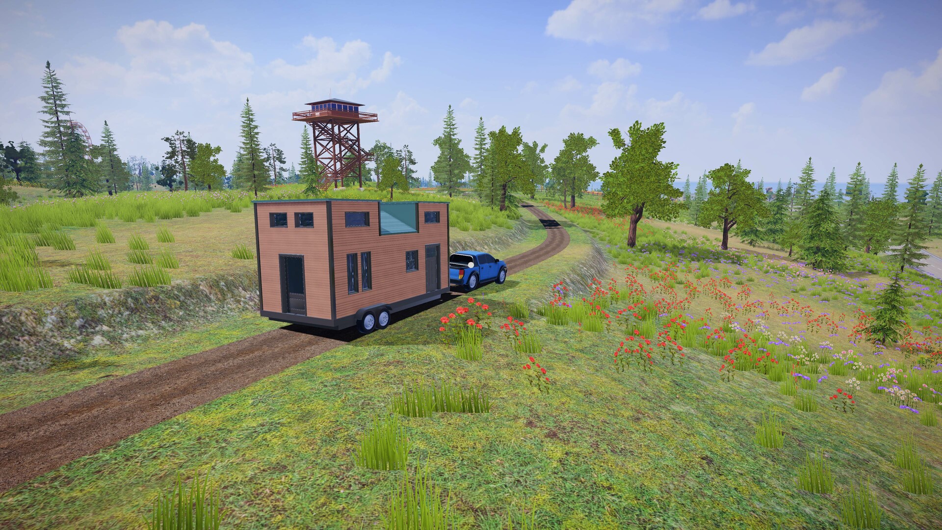 Скриншот: Tiny House Simulator