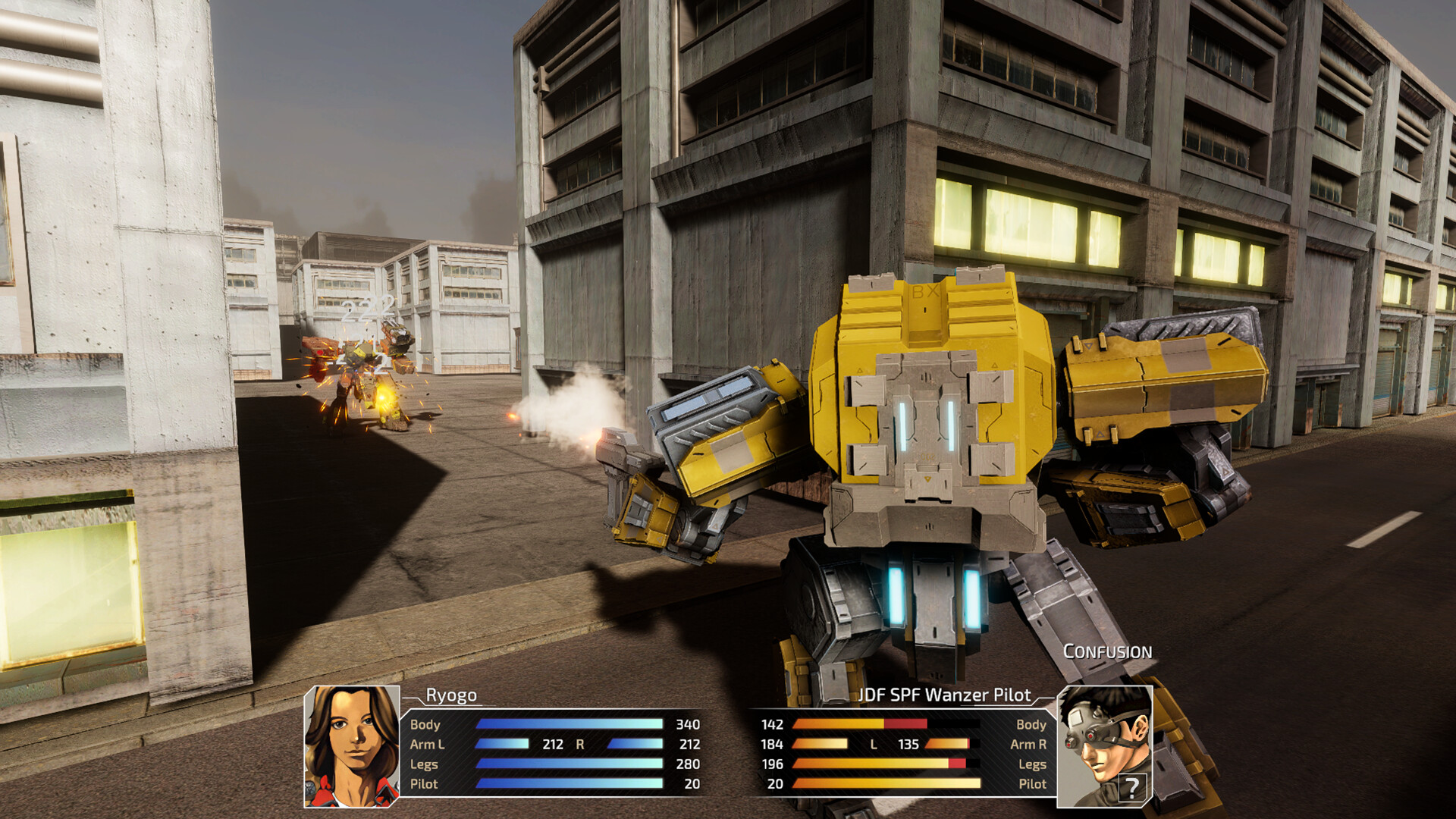Скриншот: FRONT MISSION 3: Remake
