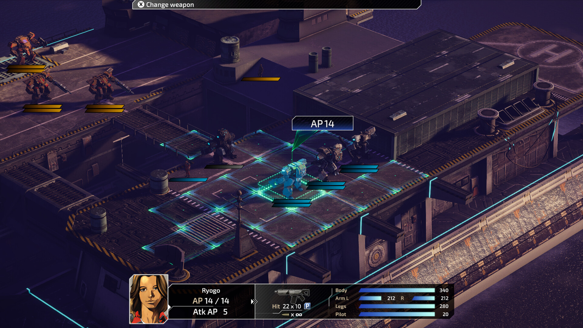 Скриншот: FRONT MISSION 3: Remake