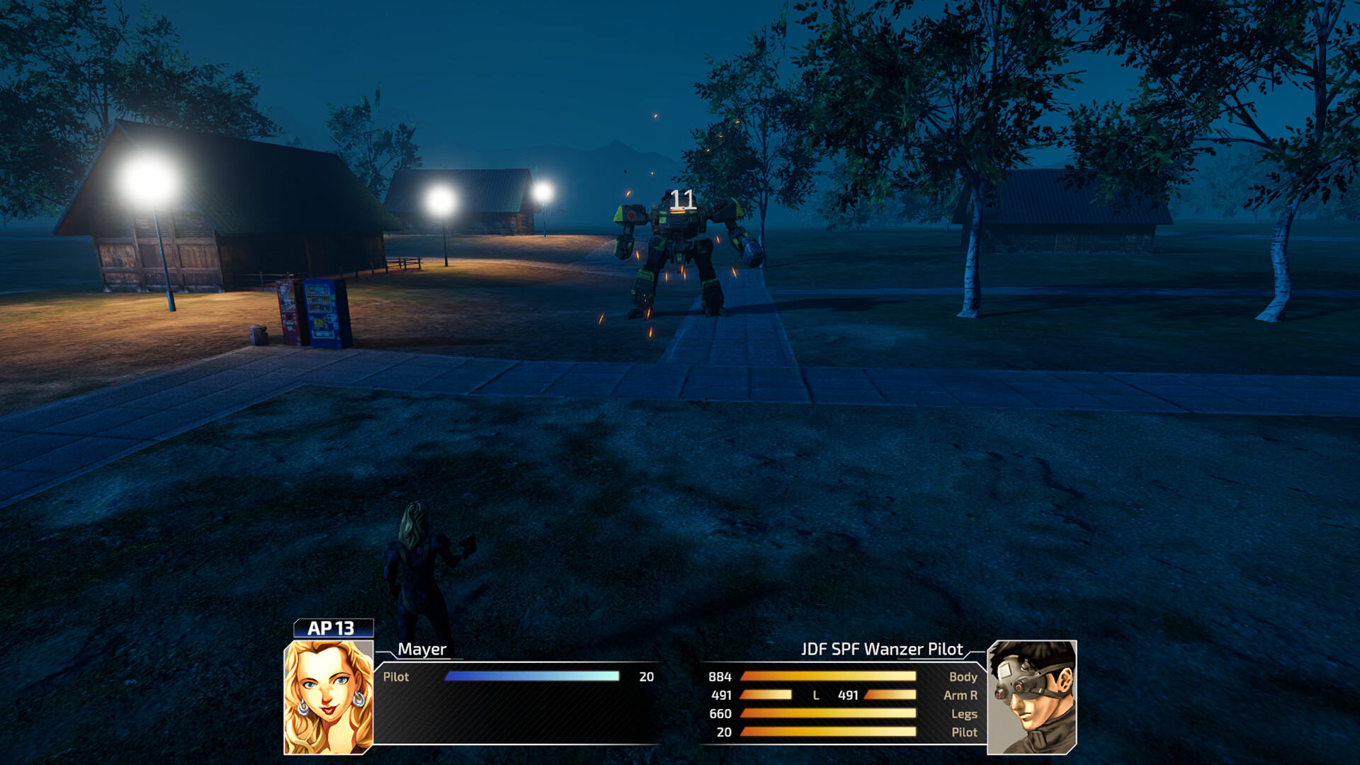 Скриншот: FRONT MISSION 3: Remake