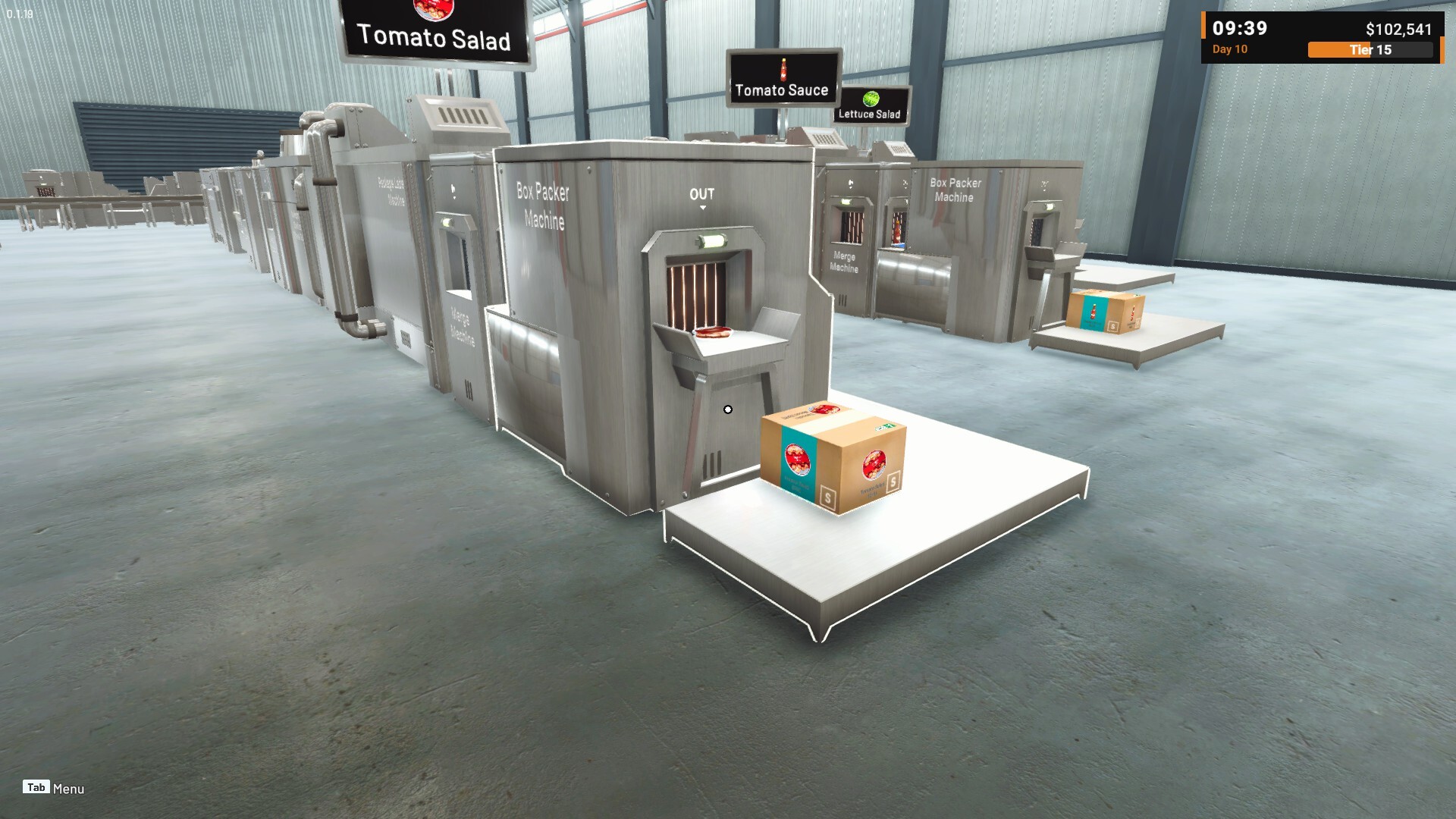 Скриншот: Food Processing Simulator