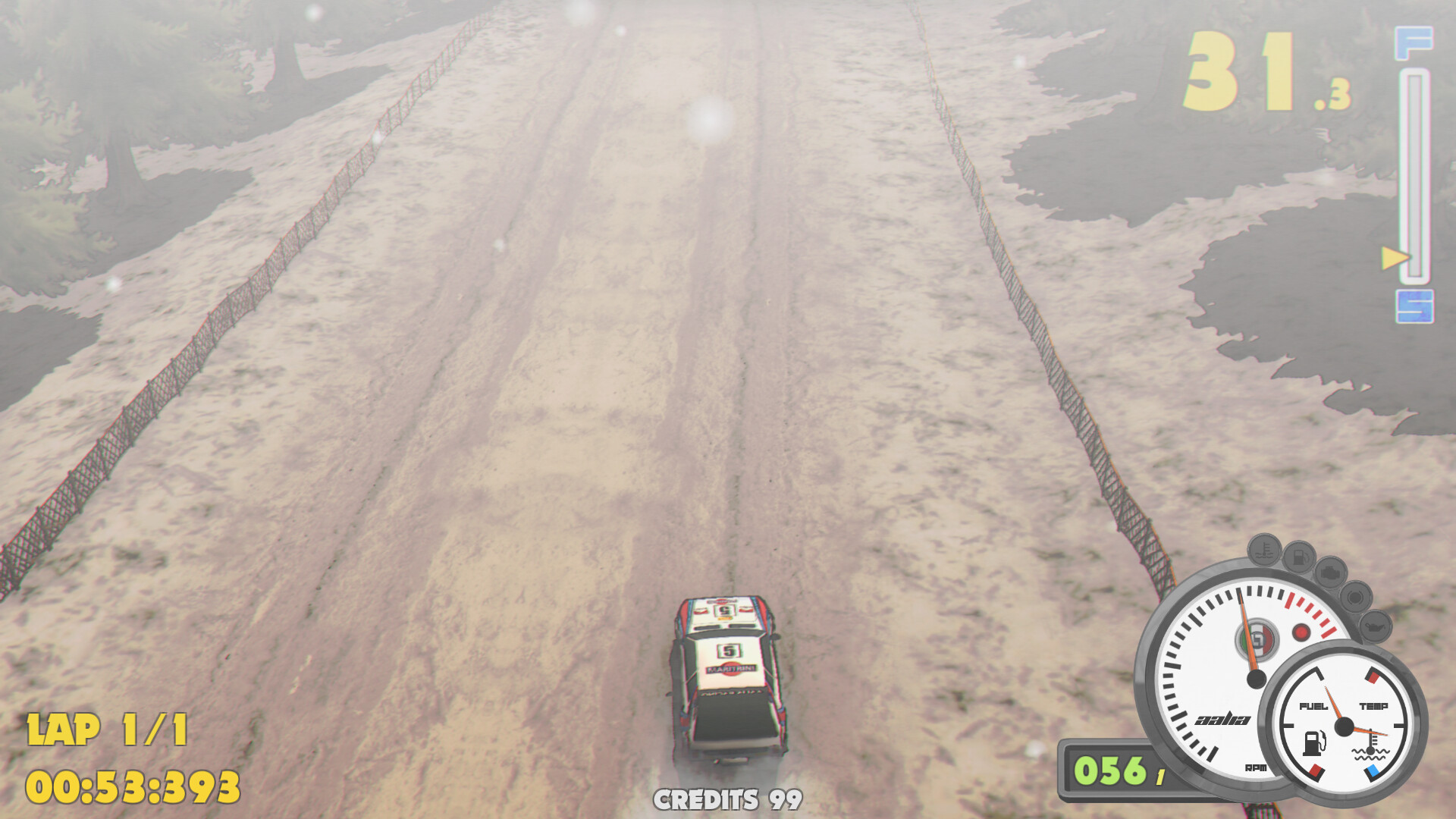 Скриншот: Super Woden: Rally Edge