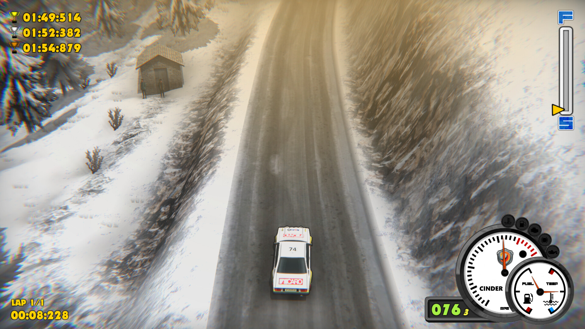 Скриншот: Super Woden: Rally Edge
