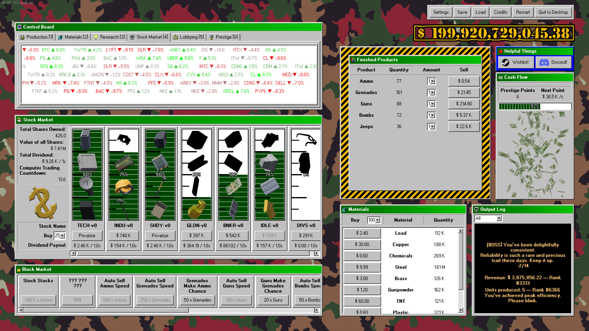 Скриншот: Military Incremental Complex