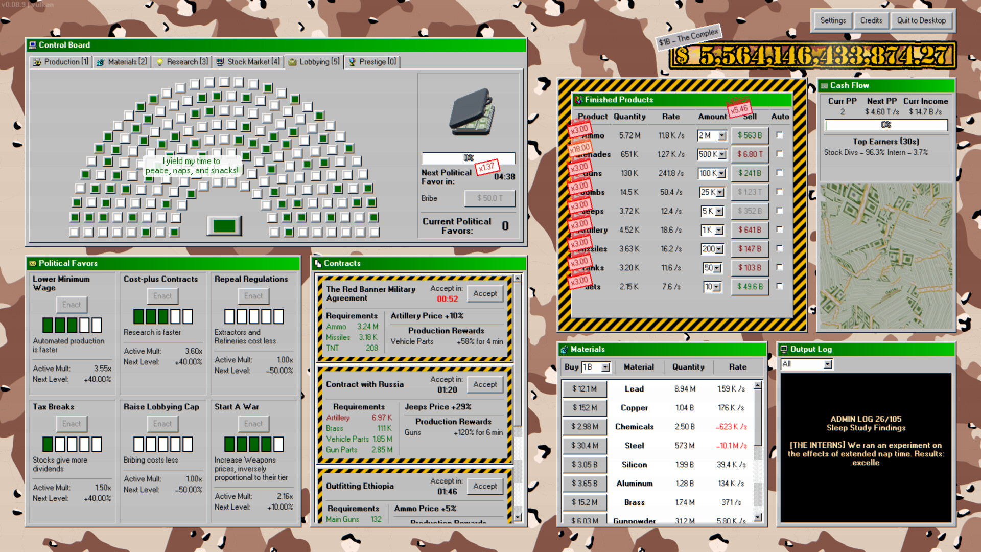Скриншот: Military Incremental Complex
