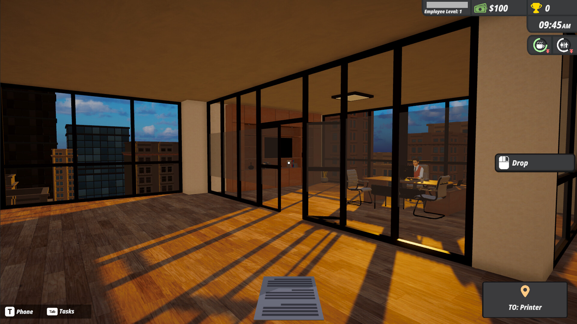 Скриншот: Office Simulator