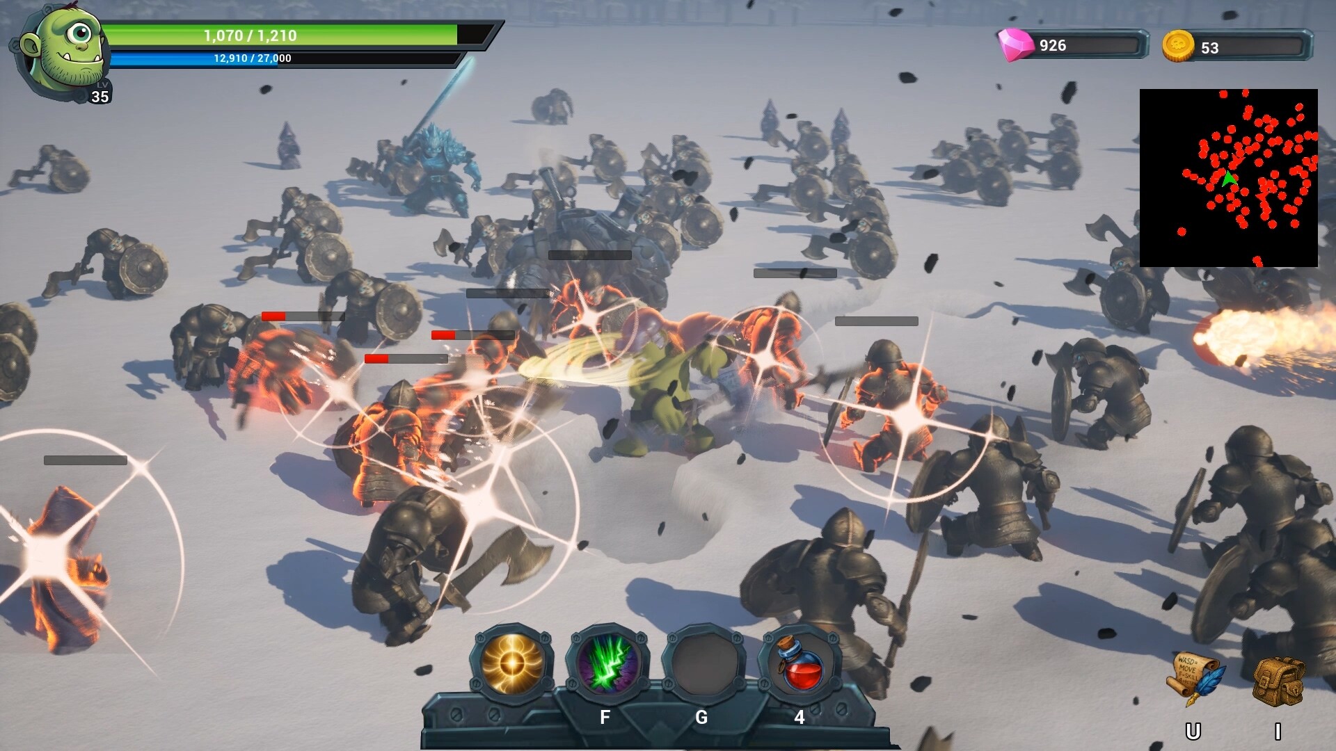 Скриншот: The Ogre King